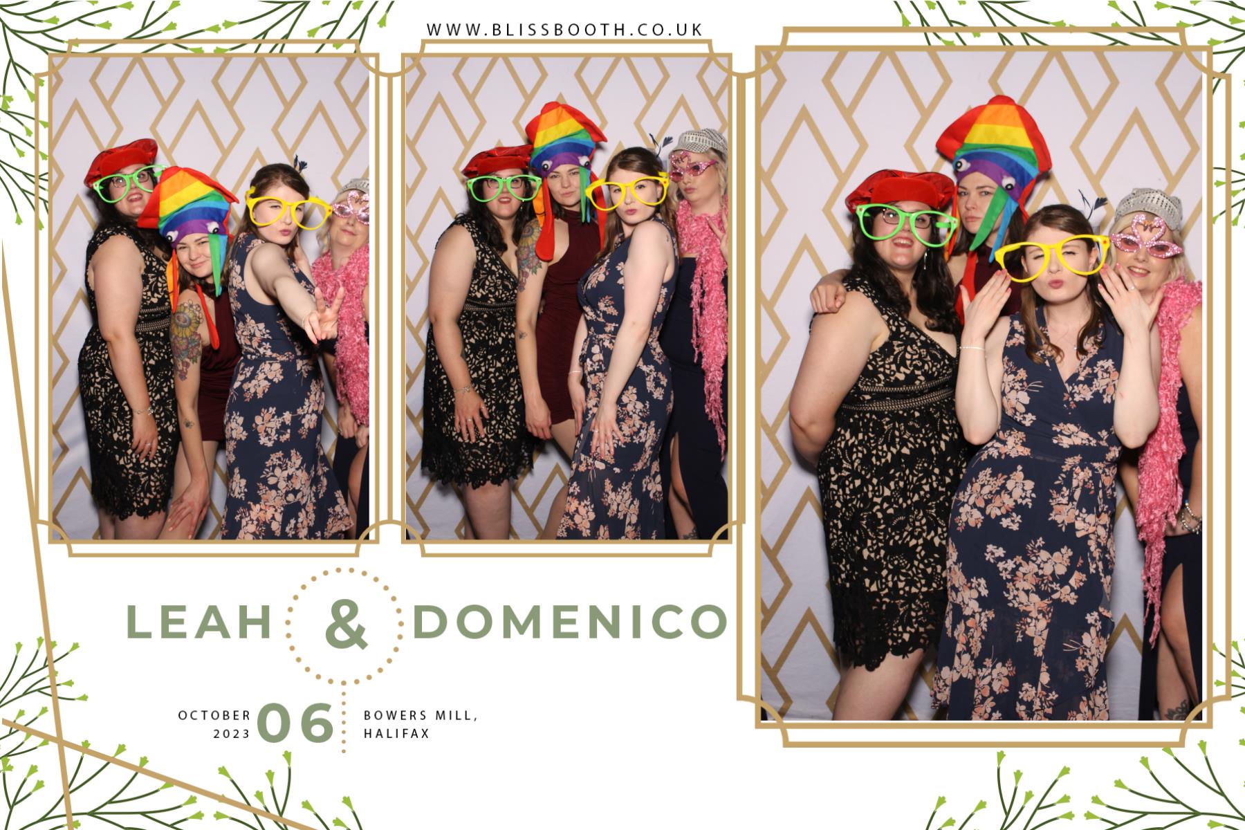 Leah and Domenico | View more photos from the event at gallery.blissbooth.co.uk/u/BlissBooth/Leah-and-Domenico