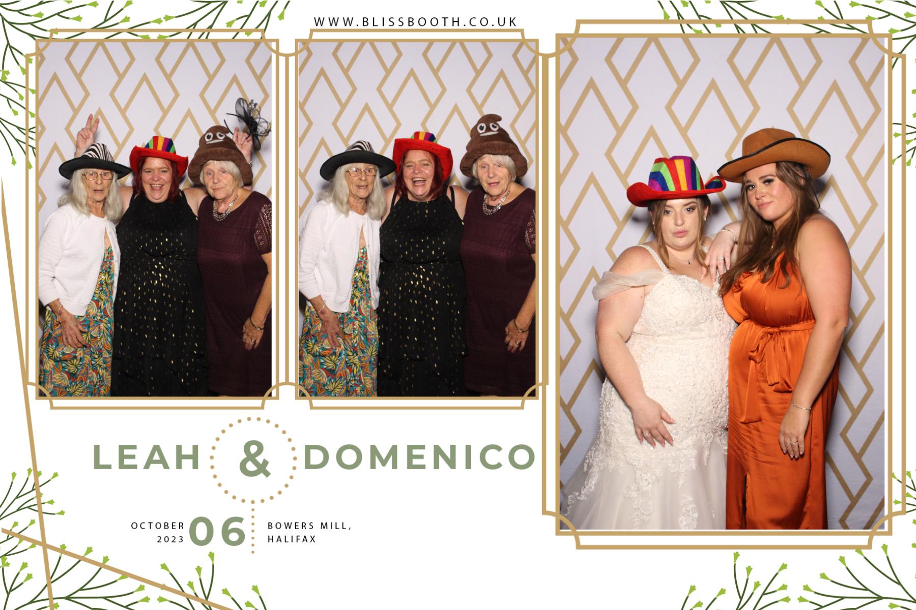 Leah and Domenico | View more photos from the event at gallery.blissbooth.co.uk/u/BlissBooth/Leah-and-Domenico