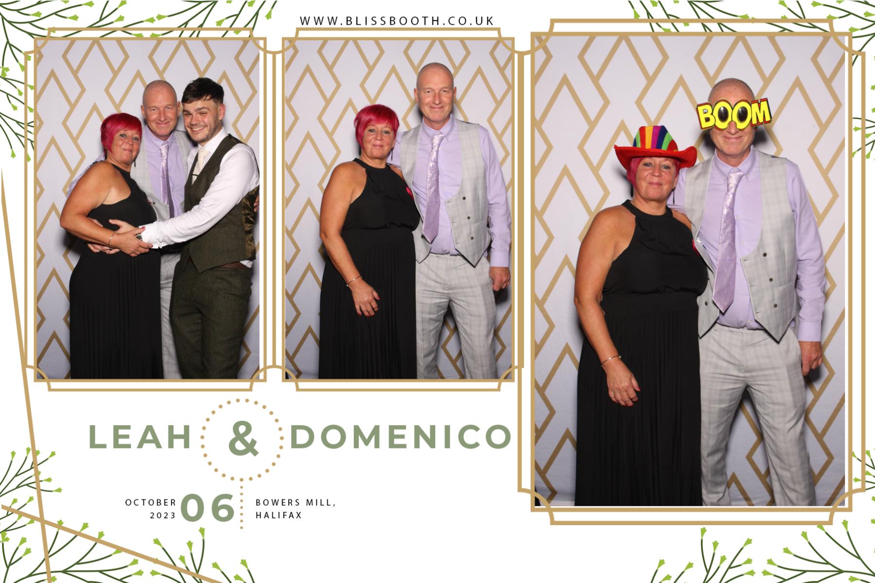 Leah and Domenico | View more photos from the event at gallery.blissbooth.co.uk/u/BlissBooth/Leah-and-Domenico