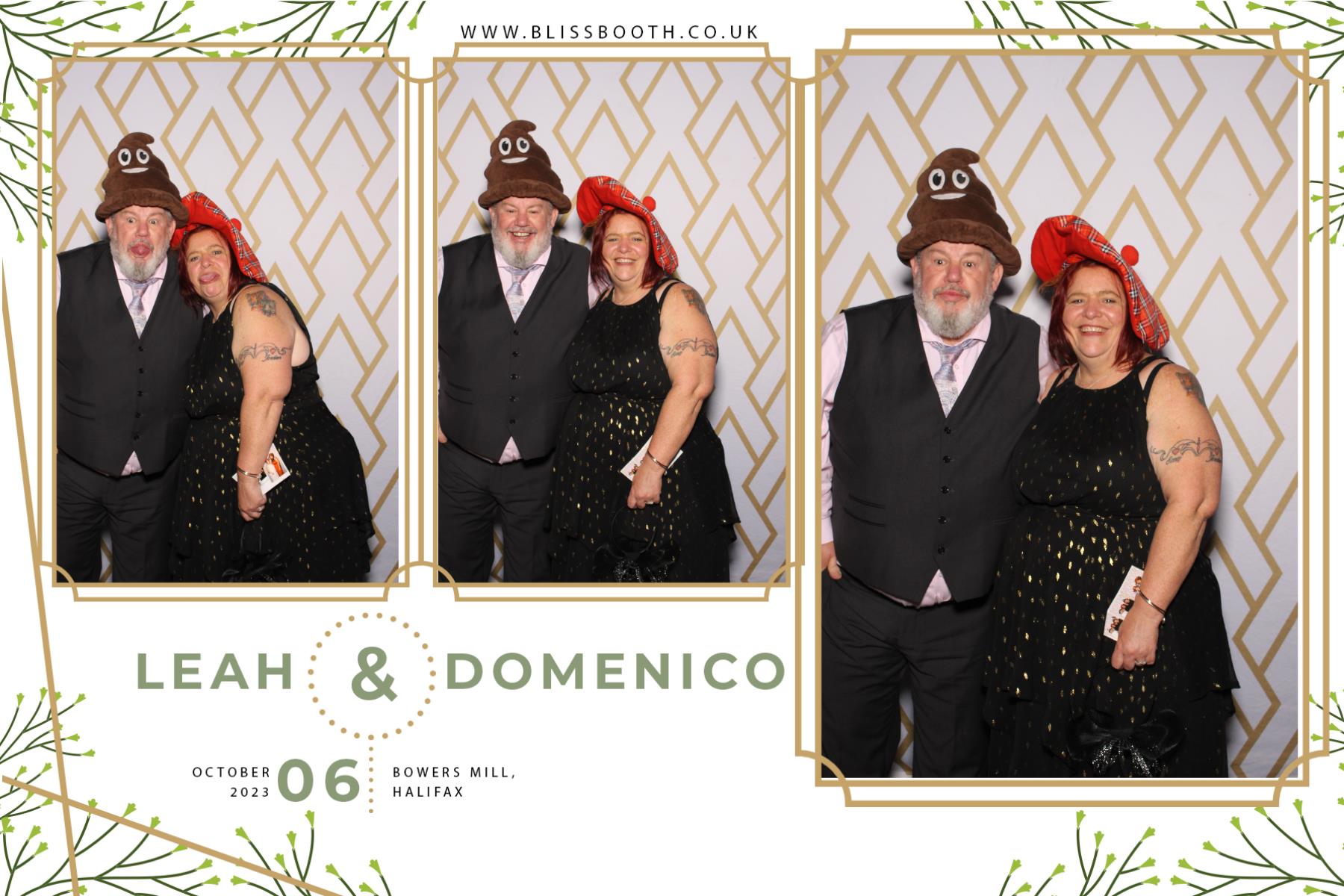 Leah and Domenico | View more photos from the event at gallery.blissbooth.co.uk/u/BlissBooth/Leah-and-Domenico