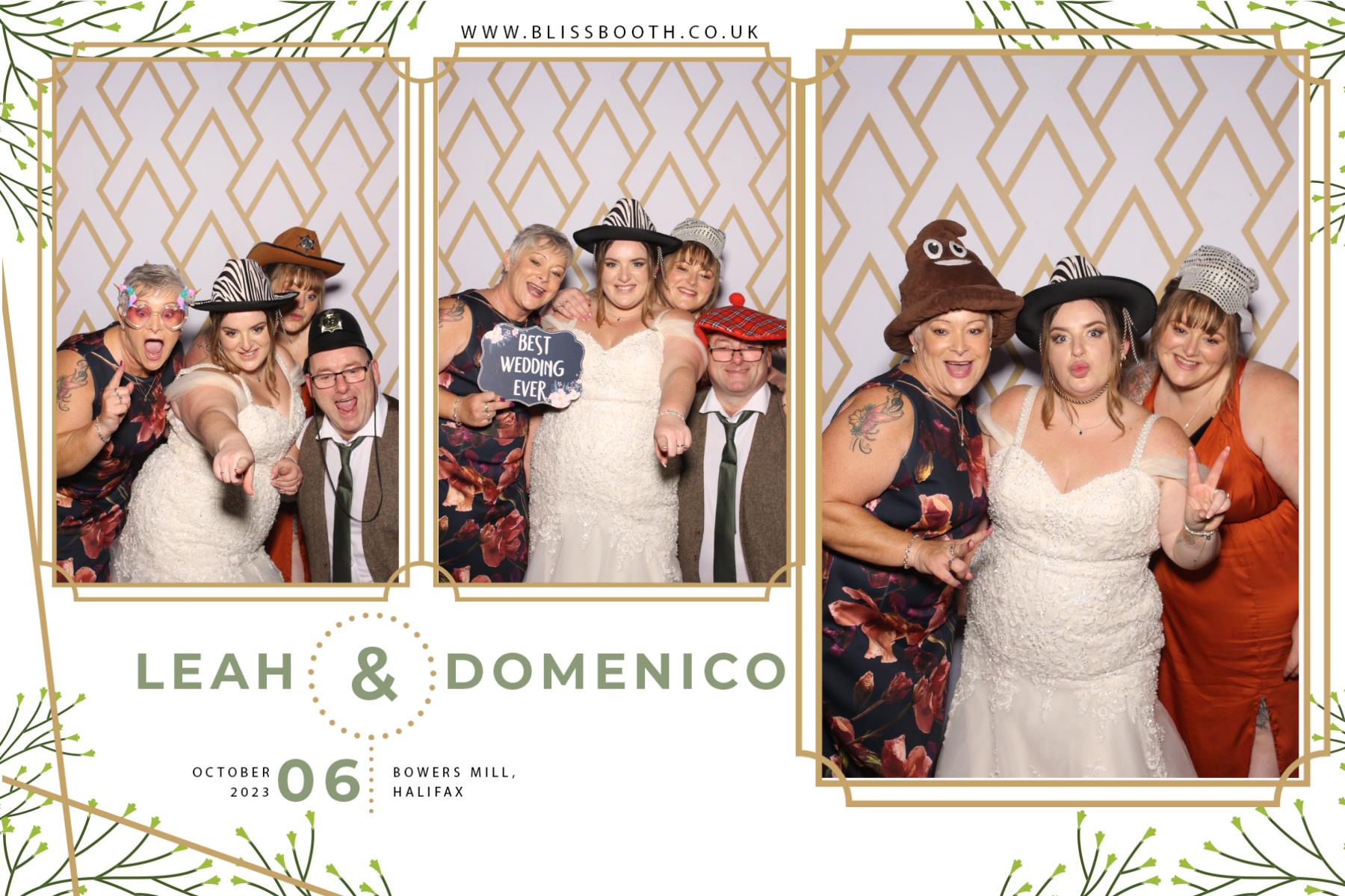 Leah and Domenico | View more photos from the event at gallery.blissbooth.co.uk/u/BlissBooth/Leah-and-Domenico