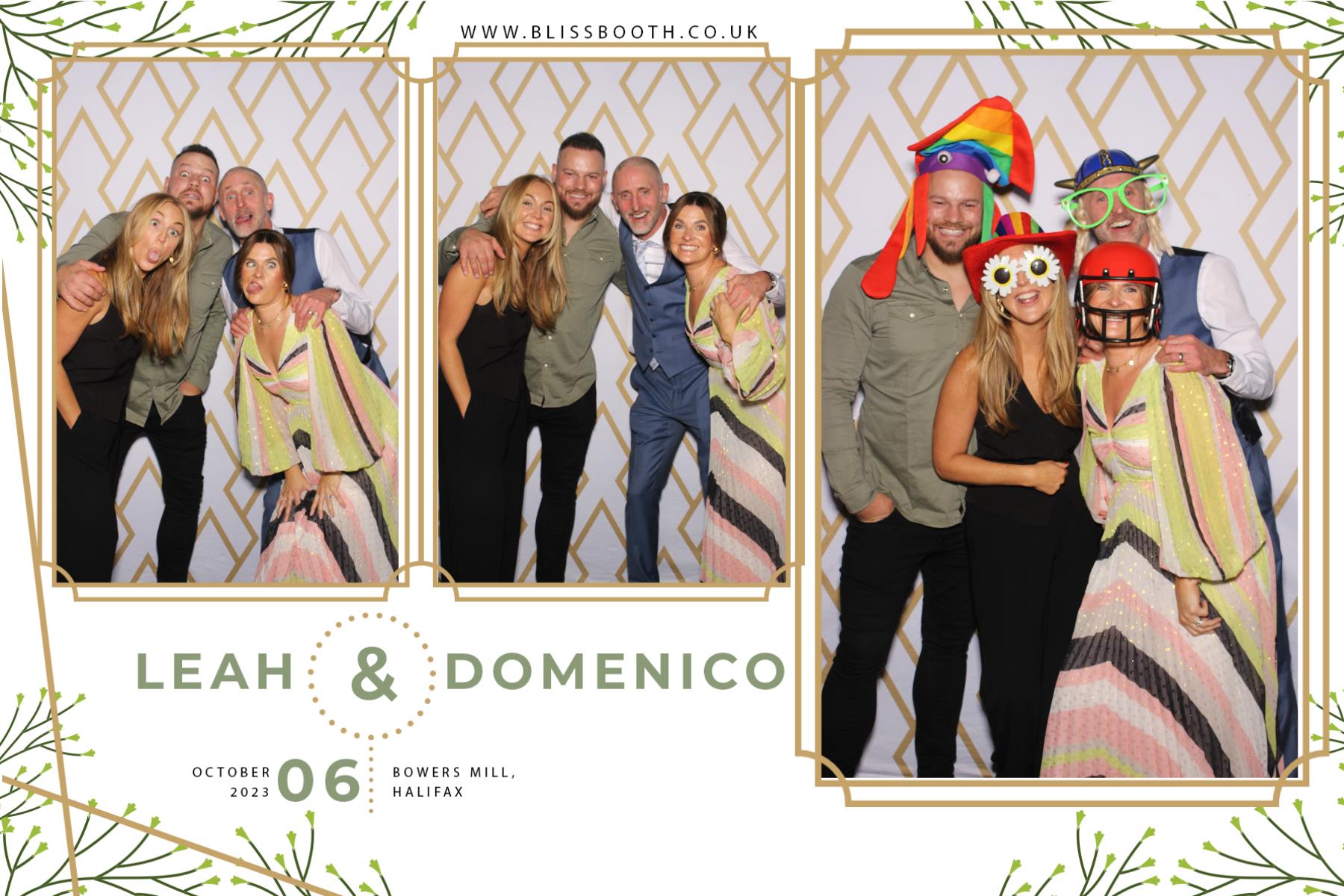 Leah and Domenico | View more photos from the event at gallery.blissbooth.co.uk/u/BlissBooth/Leah-and-Domenico