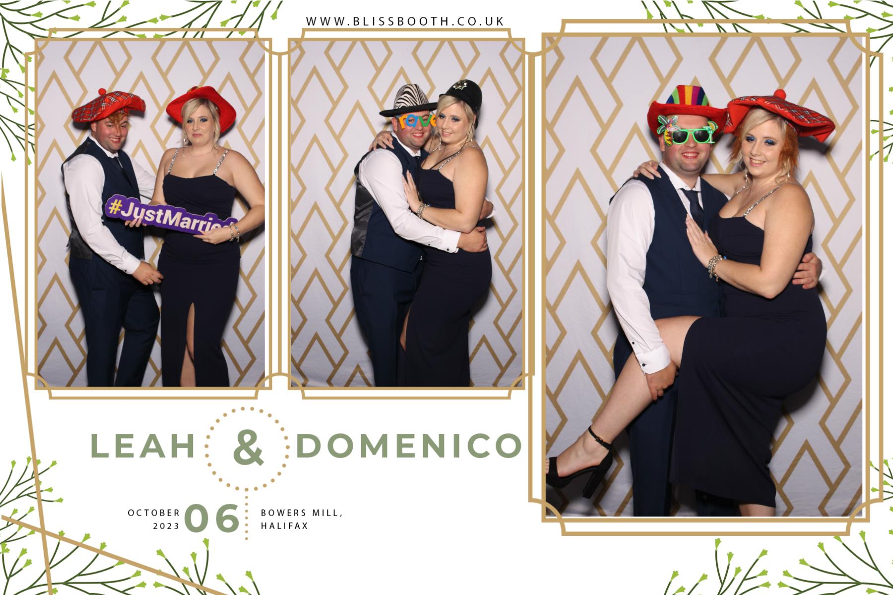 Leah and Domenico | View more photos from the event at gallery.blissbooth.co.uk/u/BlissBooth/Leah-and-Domenico