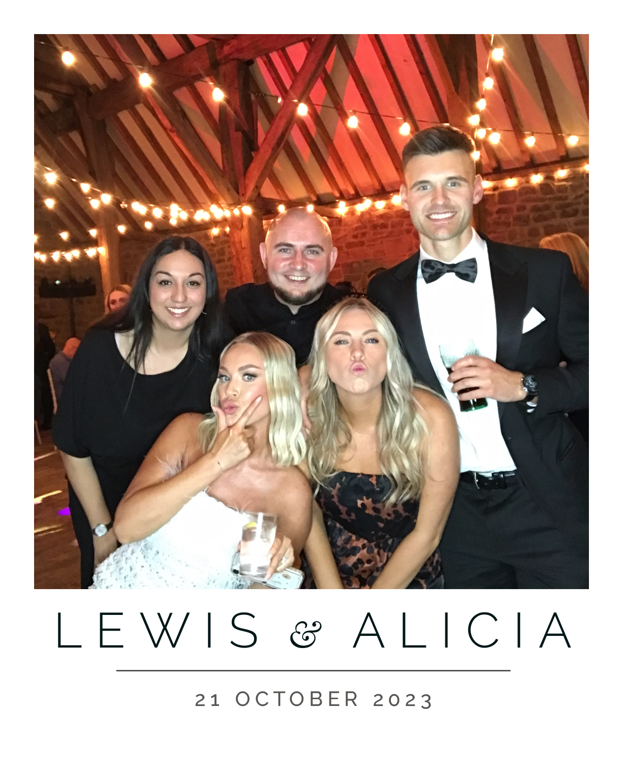 Lewis and Alicia | View more photos from the event at gallery.blissbooth.co.uk/u/BlissBooth/Lewis-and-Alicia