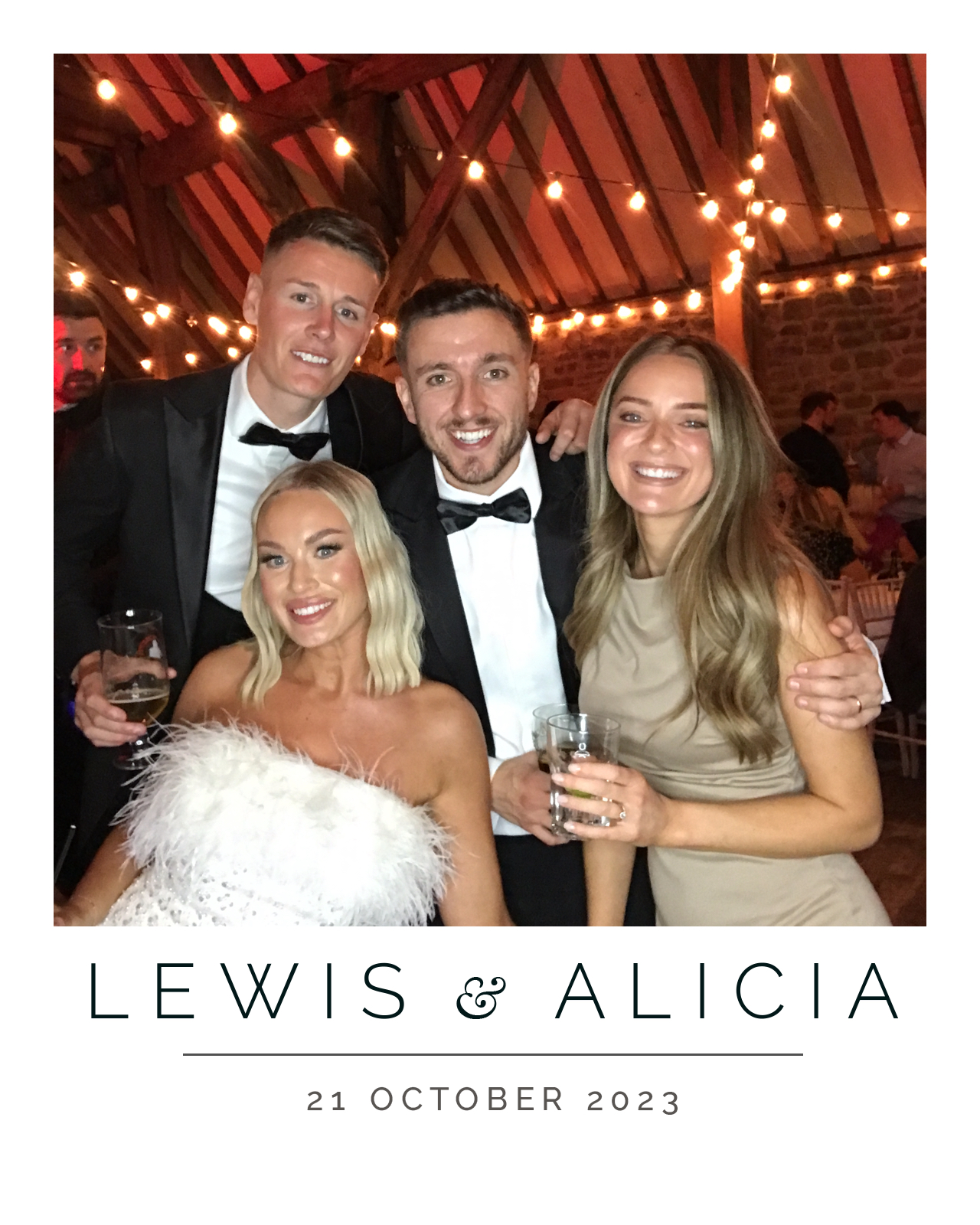 Lewis and Alicia | View more photos from the event at gallery.blissbooth.co.uk/u/BlissBooth/Lewis-and-Alicia