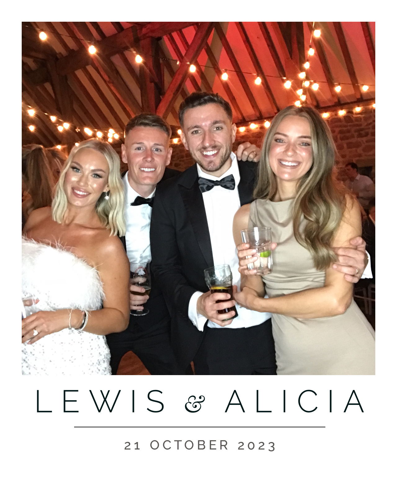 Lewis and Alicia | View more photos from the event at gallery.blissbooth.co.uk/u/BlissBooth/Lewis-and-Alicia