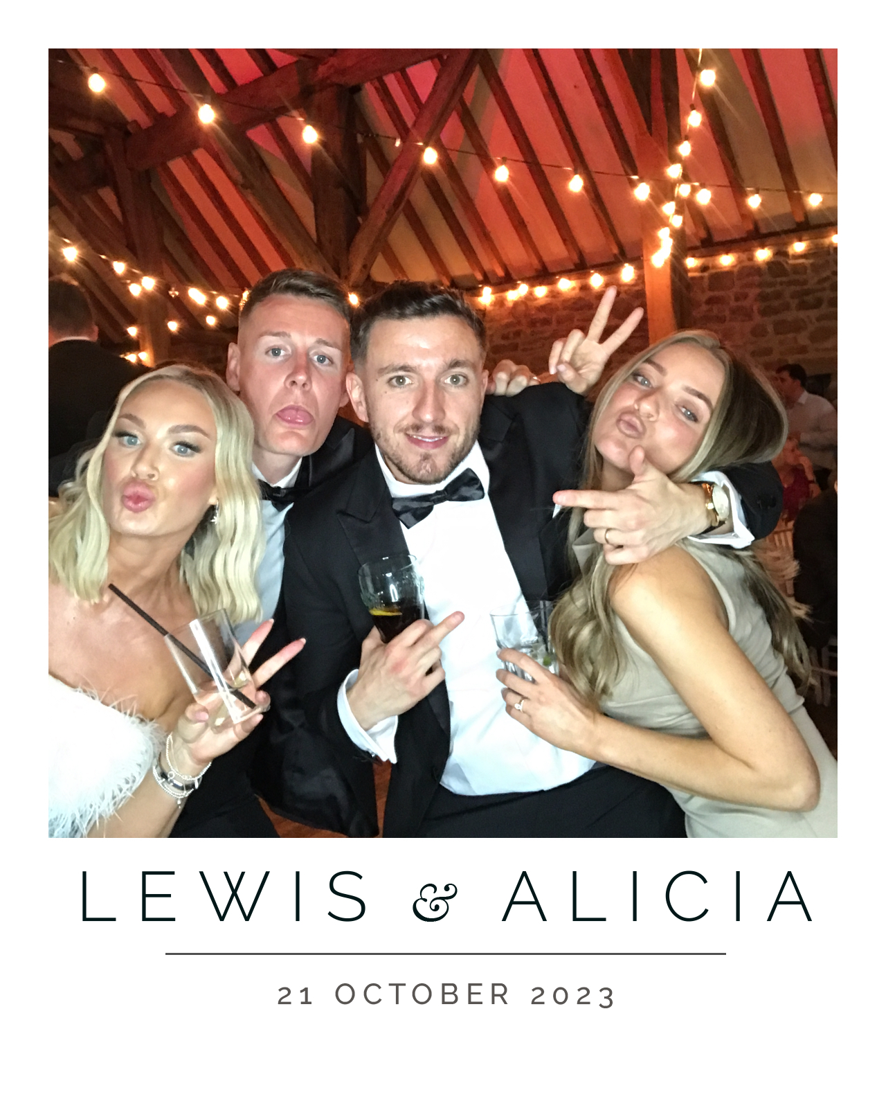 Lewis and Alicia | View more photos from the event at gallery.blissbooth.co.uk/u/BlissBooth/Lewis-and-Alicia