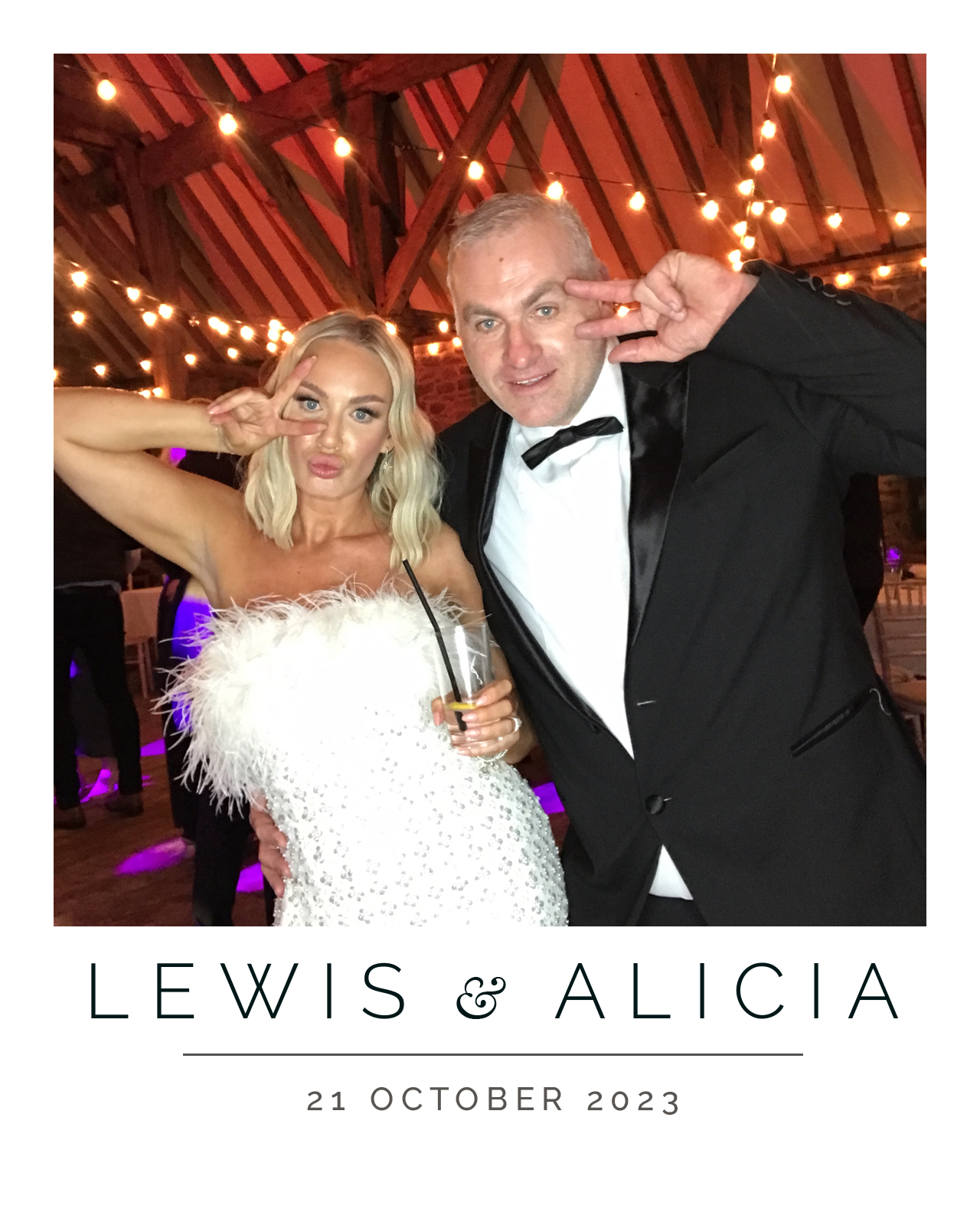 Lewis and Alicia | View more photos from the event at gallery.blissbooth.co.uk/u/BlissBooth/Lewis-and-Alicia