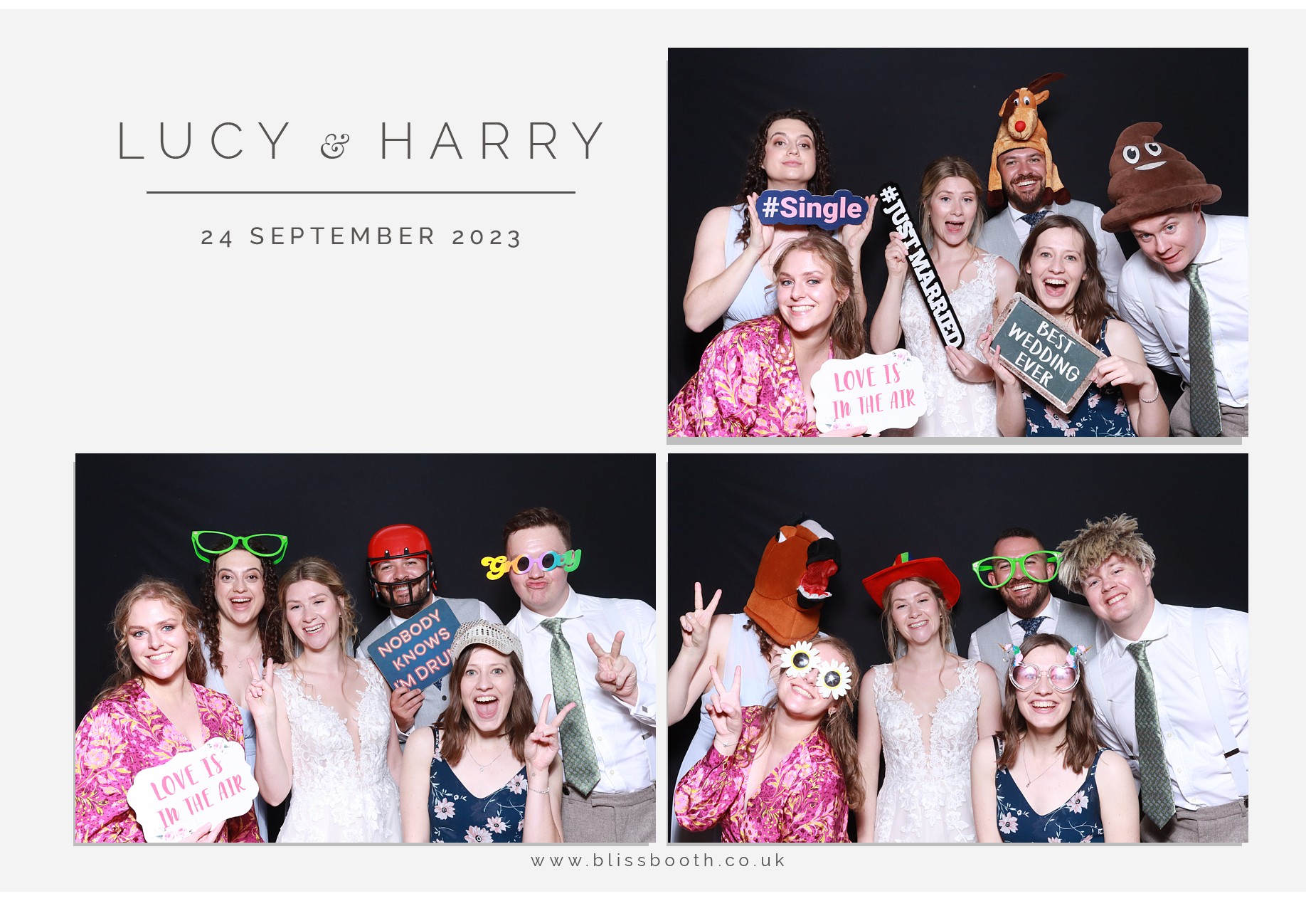 Lucy and Harry | View more photos from the event at gallery.blissbooth.co.uk/u/BlissBooth/Lucy-and-Harry