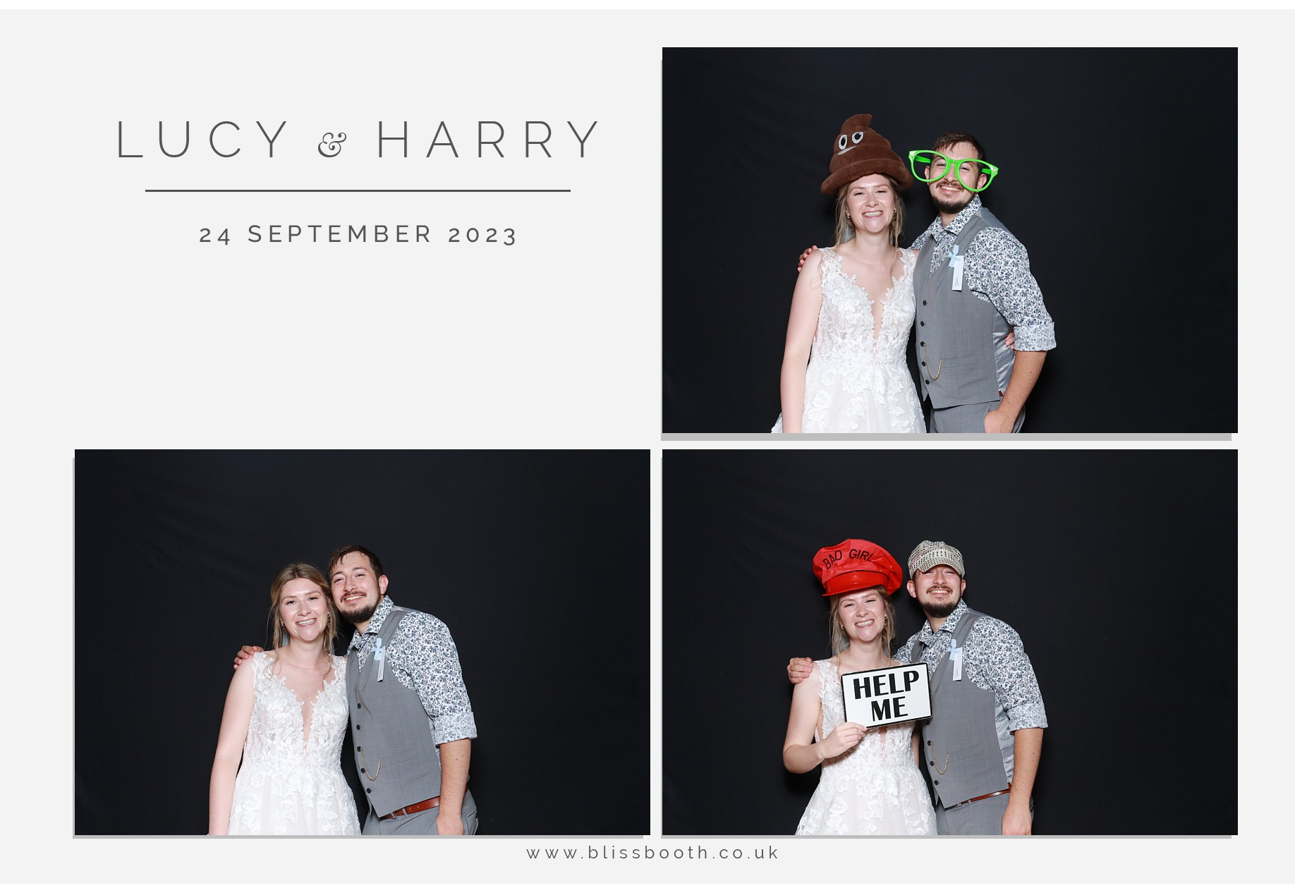 Lucy and Harry | View more photos from the event at gallery.blissbooth.co.uk/u/BlissBooth/Lucy-and-Harry