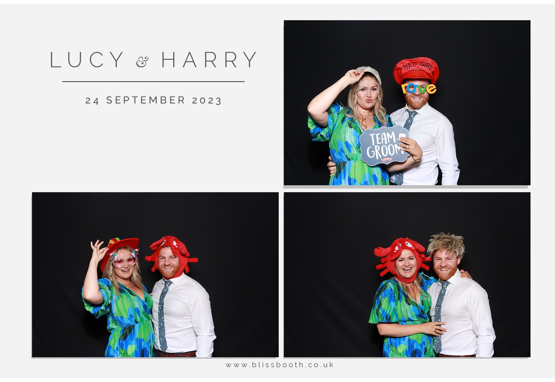 Lucy and Harry | View more photos from the event at gallery.blissbooth.co.uk/u/BlissBooth/Lucy-and-Harry