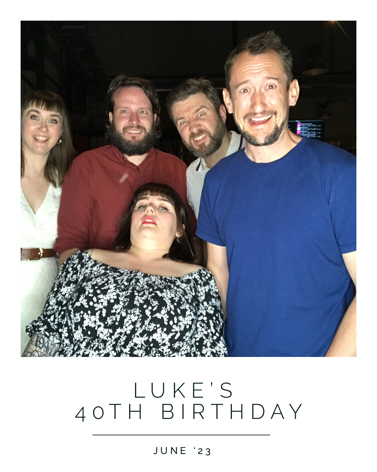 Luke's 40th Birthday | View more photos from the event at gallery.blissbooth.co.uk/u/BlissBooth/Lukes-40th-Birthday