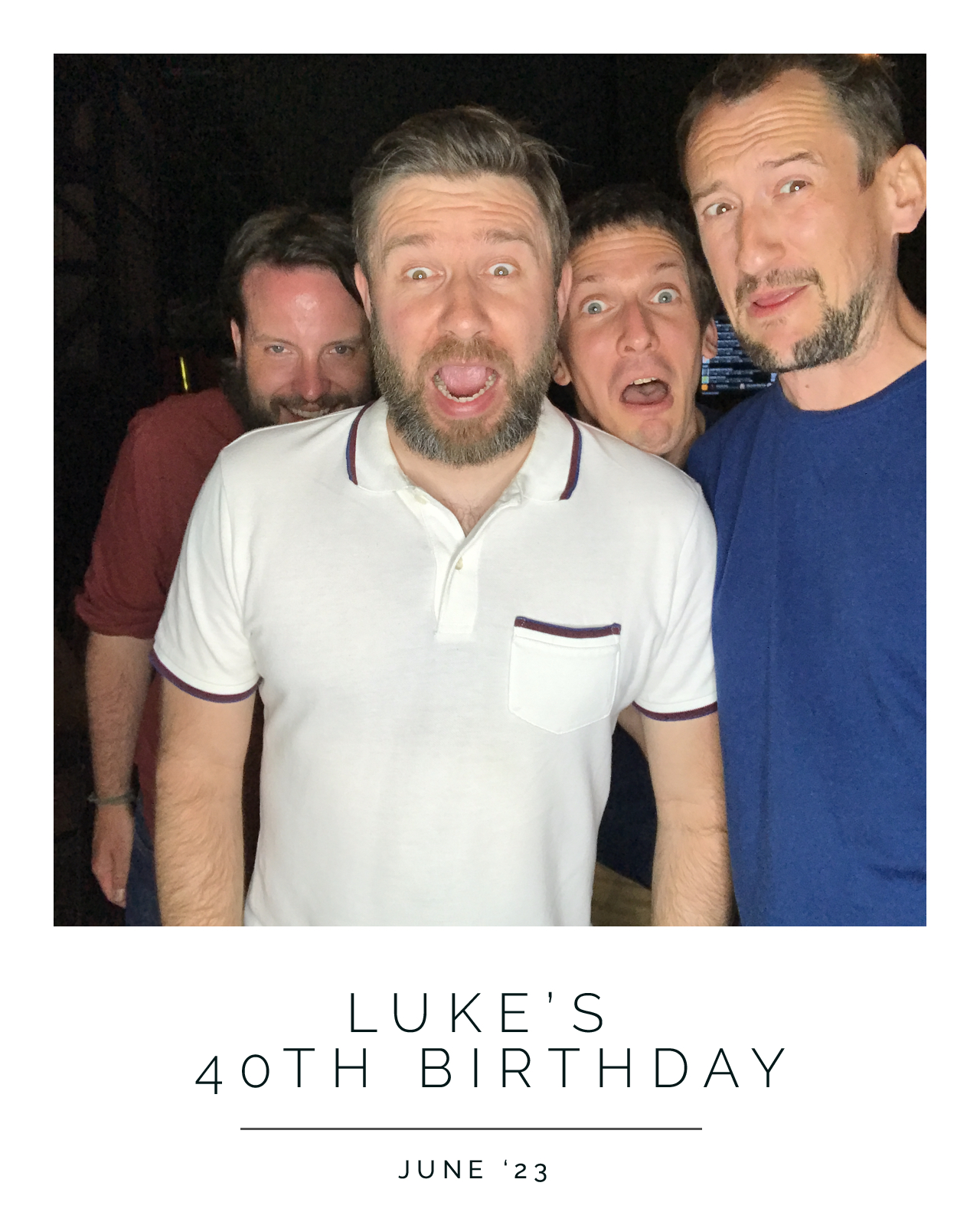 Luke's 40th Birthday | View more photos from the event at gallery.blissbooth.co.uk/u/BlissBooth/Lukes-40th-Birthday