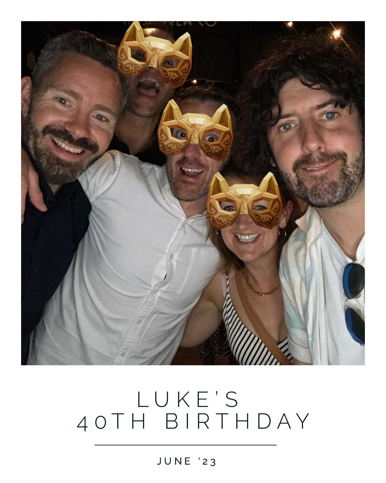 Luke's 40th Birthday | View more photos from the event at gallery.blissbooth.co.uk/u/BlissBooth/Lukes-40th-Birthday