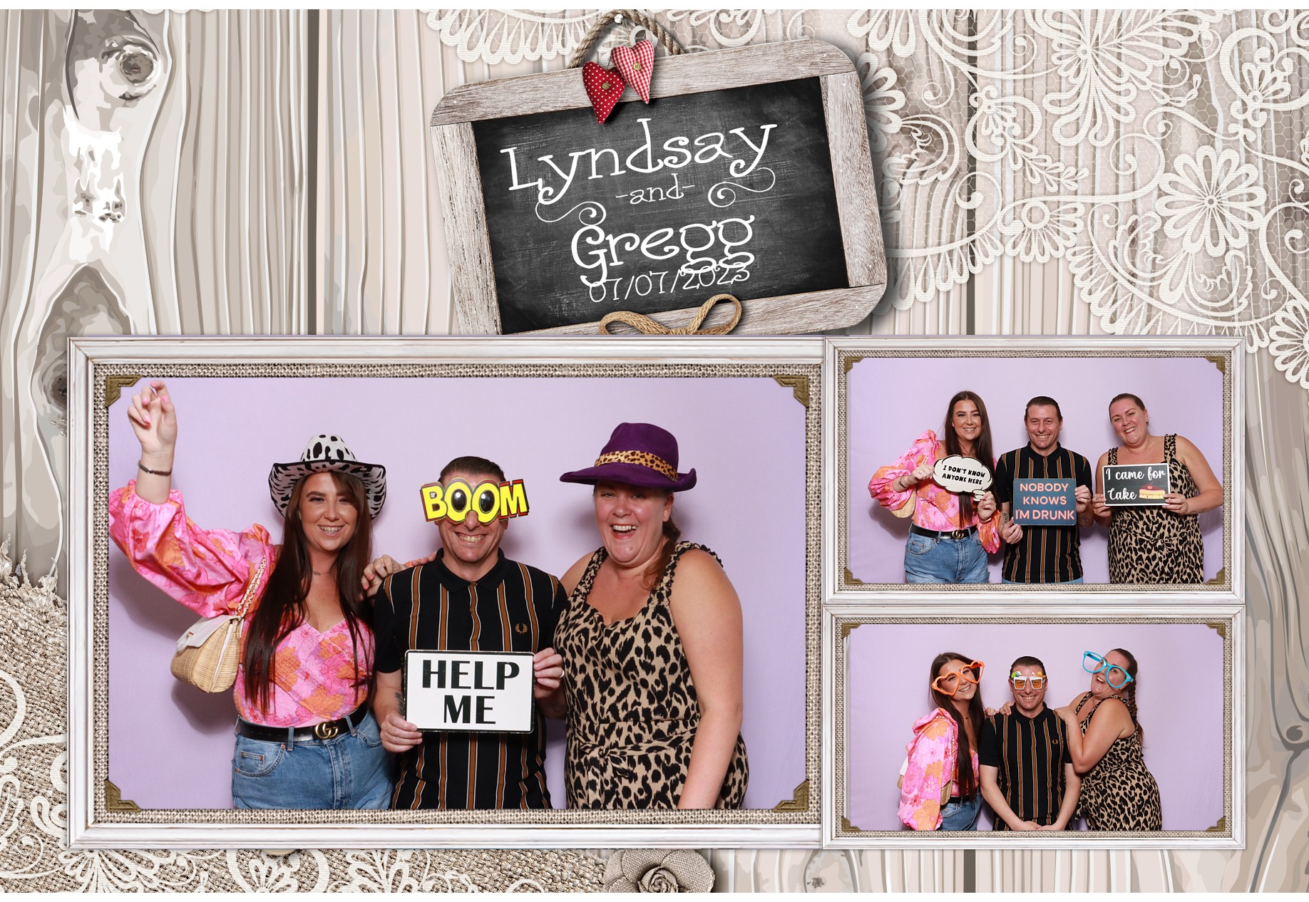 Lyndsay and Gregg | View more photos from the event at gallery.blissbooth.co.uk/u/BlissBooth/Lyndsay-and-Gregg