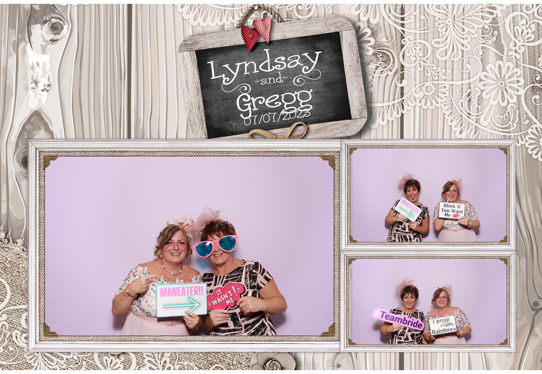 Lyndsay and Gregg | View more photos from the event at gallery.blissbooth.co.uk/u/BlissBooth/Lyndsay-and-Gregg