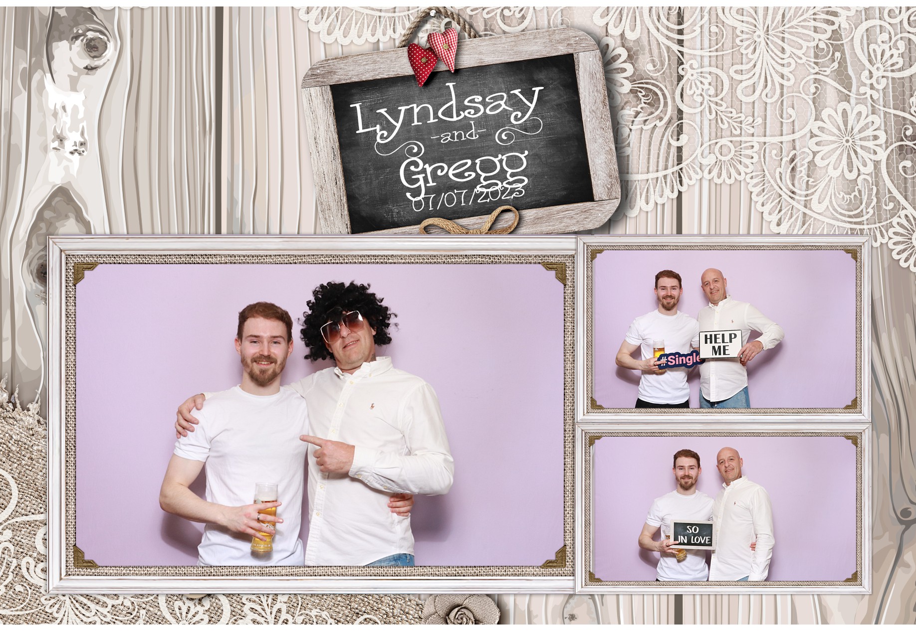 Lyndsay and Gregg | View more photos from the event at gallery.blissbooth.co.uk/u/BlissBooth/Lyndsay-and-Gregg