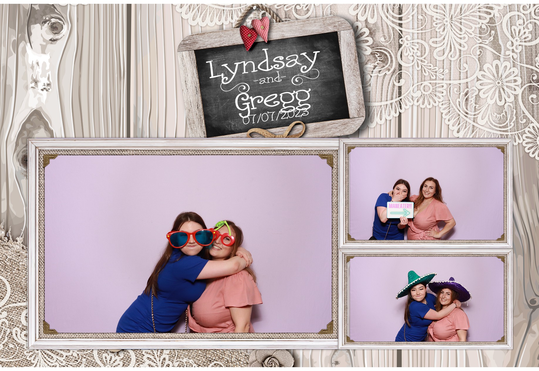 Lyndsay and Gregg | View more photos from the event at gallery.blissbooth.co.uk/u/BlissBooth/Lyndsay-and-Gregg