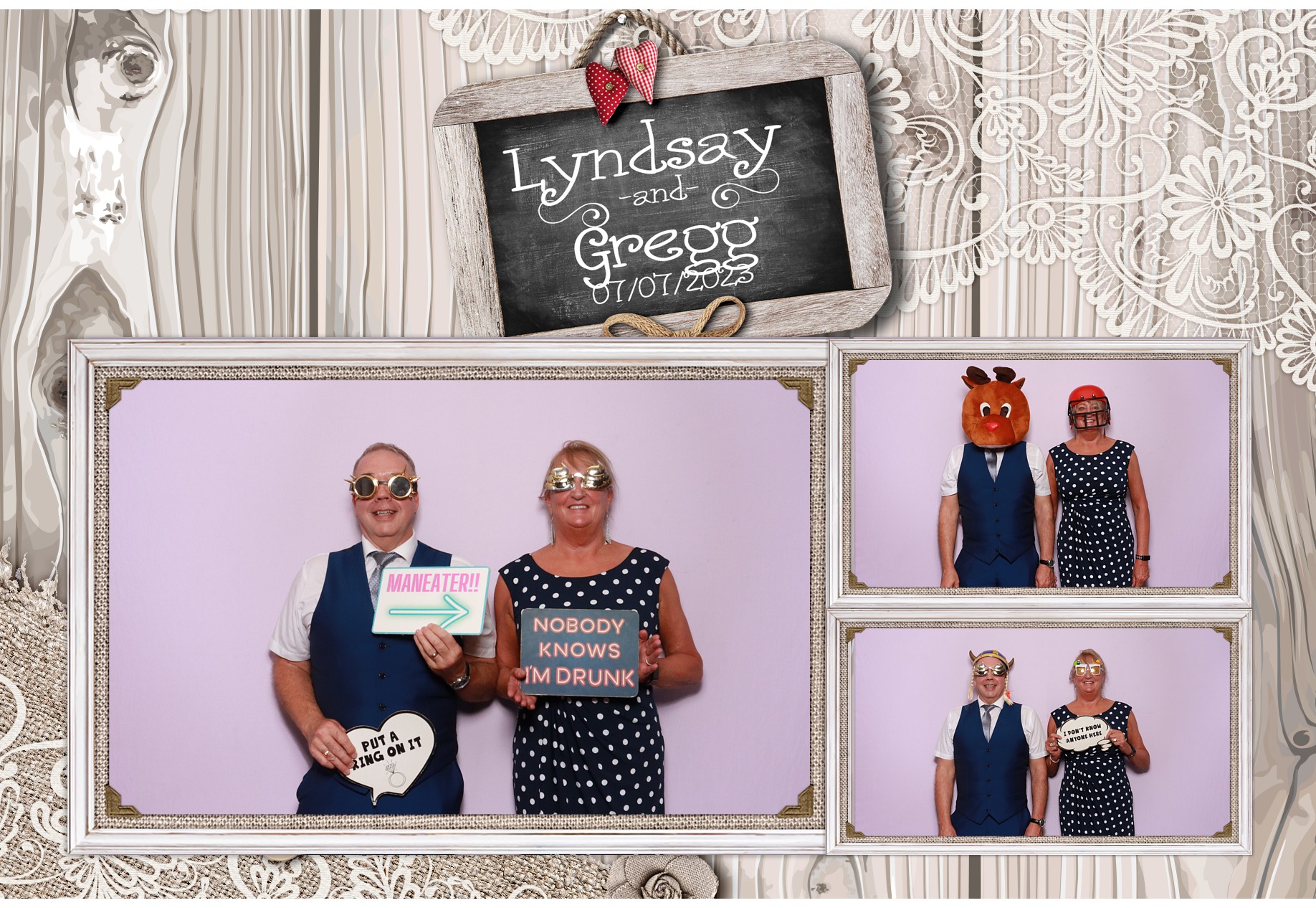 Lyndsay and Gregg | View more photos from the event at gallery.blissbooth.co.uk/u/BlissBooth/Lyndsay-and-Gregg