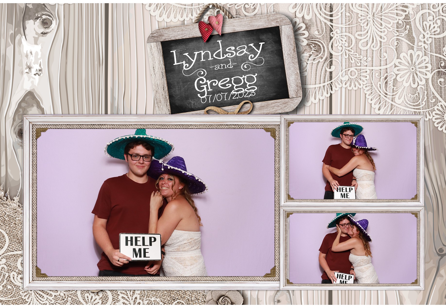 Lyndsay and Gregg | View more photos from the event at gallery.blissbooth.co.uk/u/BlissBooth/Lyndsay-and-Gregg