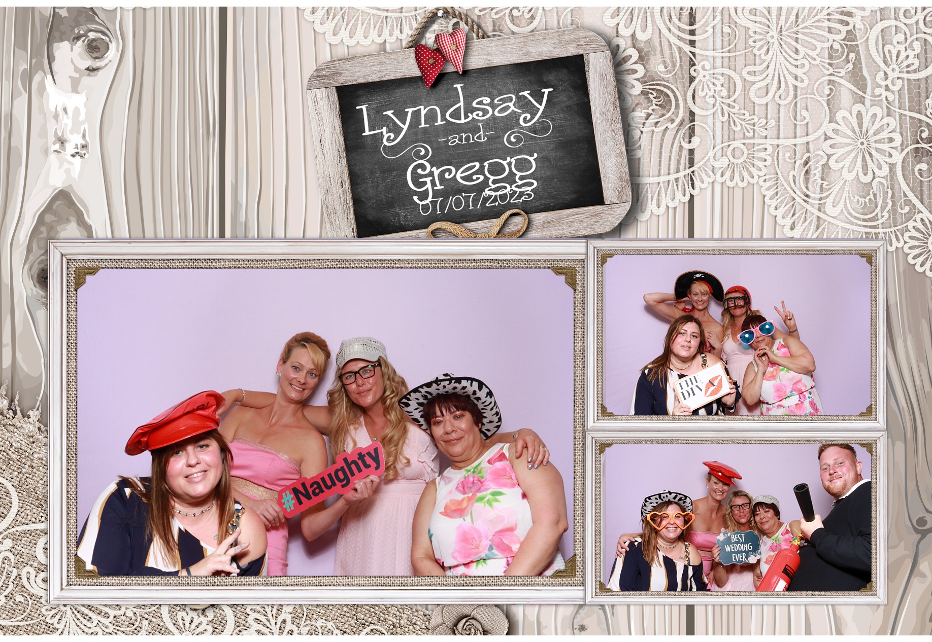 Lyndsay and Gregg | View more photos from the event at gallery.blissbooth.co.uk/u/BlissBooth/Lyndsay-and-Gregg
