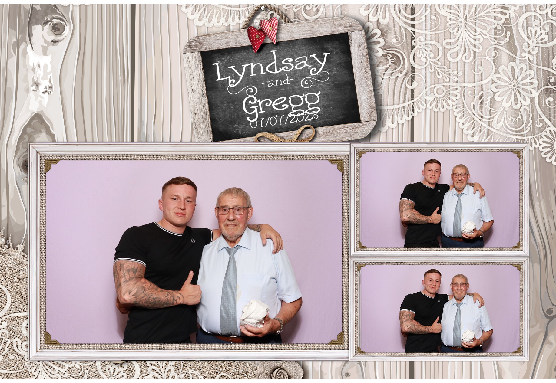Lyndsay and Gregg | View more photos from the event at gallery.blissbooth.co.uk/u/BlissBooth/Lyndsay-and-Gregg
