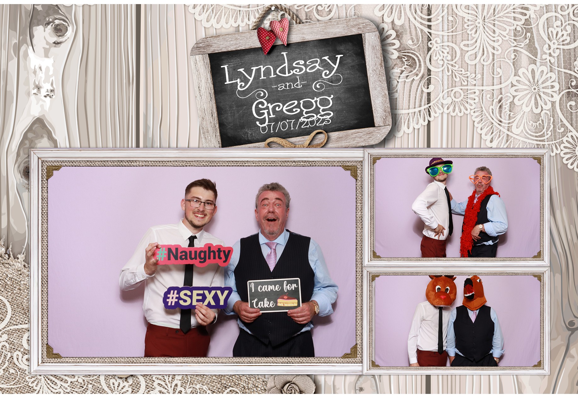 Lyndsay and Gregg | View more photos from the event at gallery.blissbooth.co.uk/u/BlissBooth/Lyndsay-and-Gregg