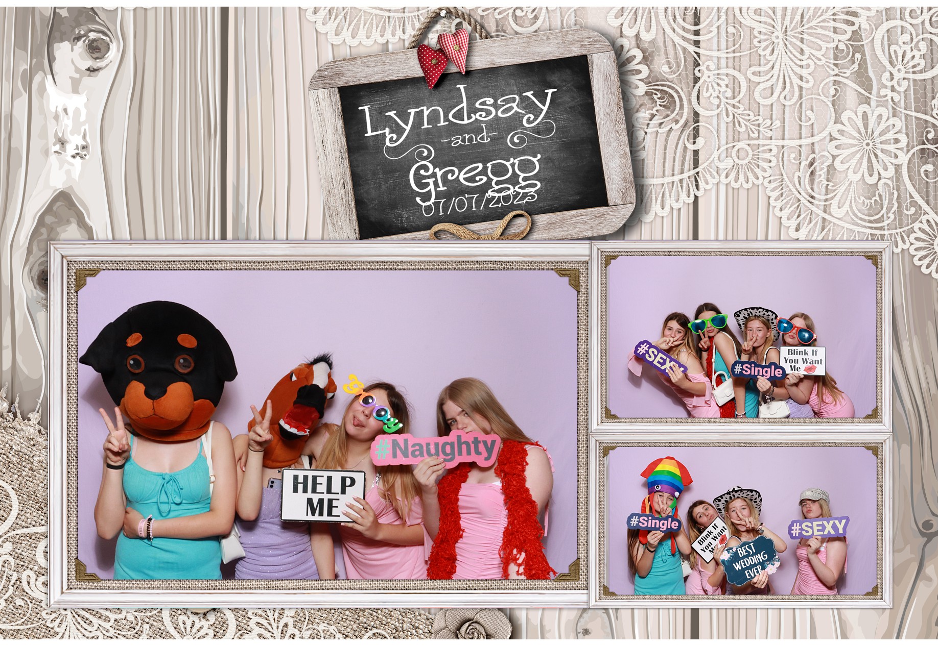 Lyndsay and Gregg | View more photos from the event at gallery.blissbooth.co.uk/u/BlissBooth/Lyndsay-and-Gregg