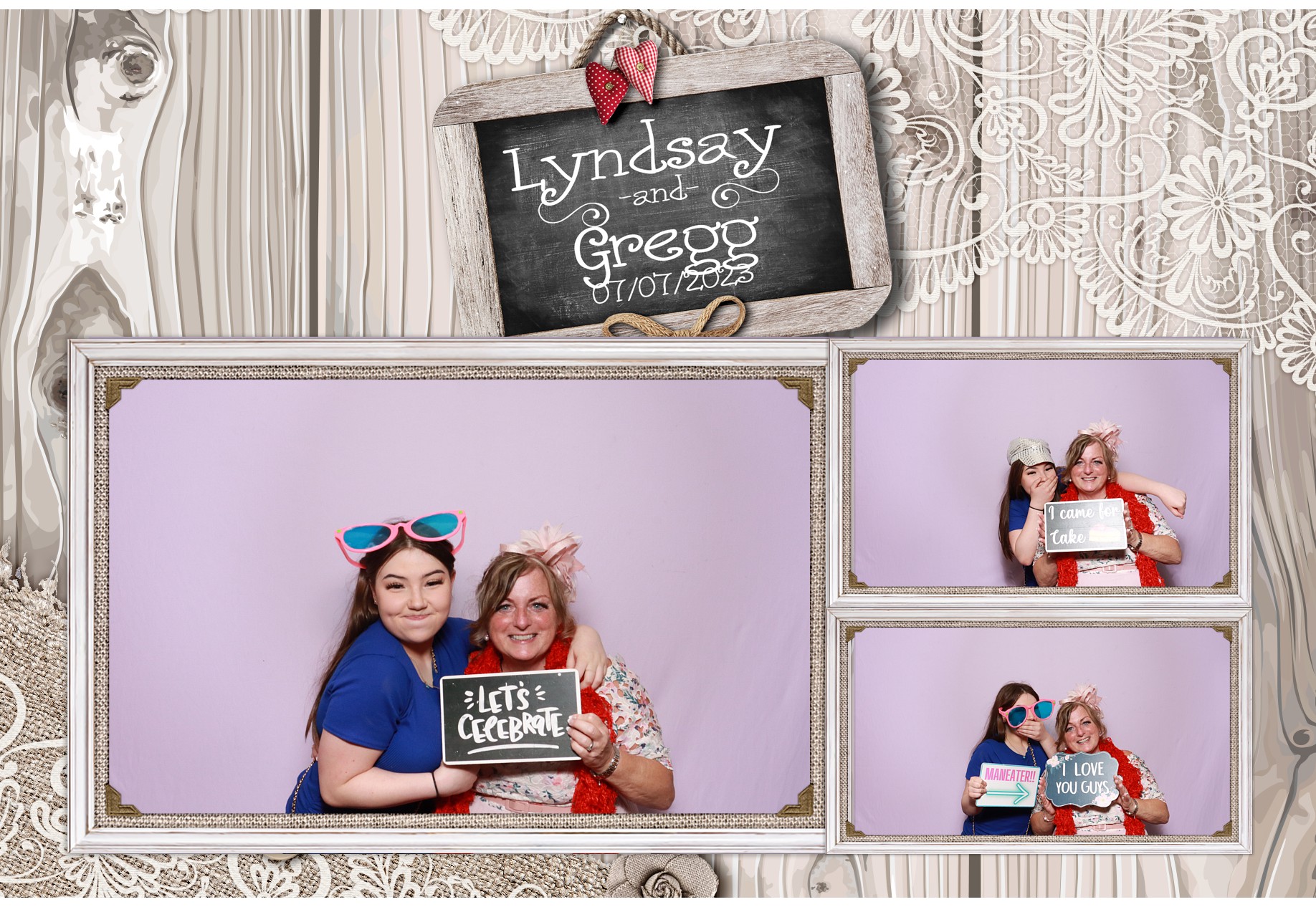 Lyndsay and Gregg | View more photos from the event at gallery.blissbooth.co.uk/u/BlissBooth/Lyndsay-and-Gregg
