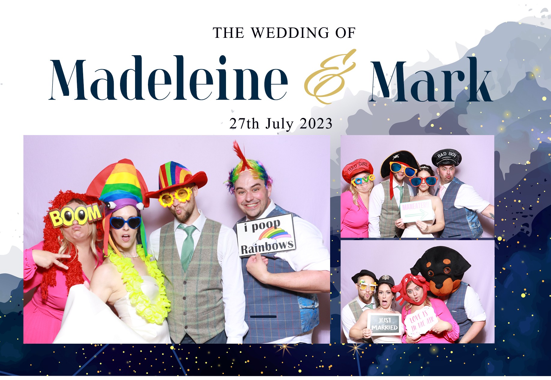 Madeleine and Mark | View more photos from the event at gallery.blissbooth.co.uk/u/BlissBooth/Madeleine-and-Mark