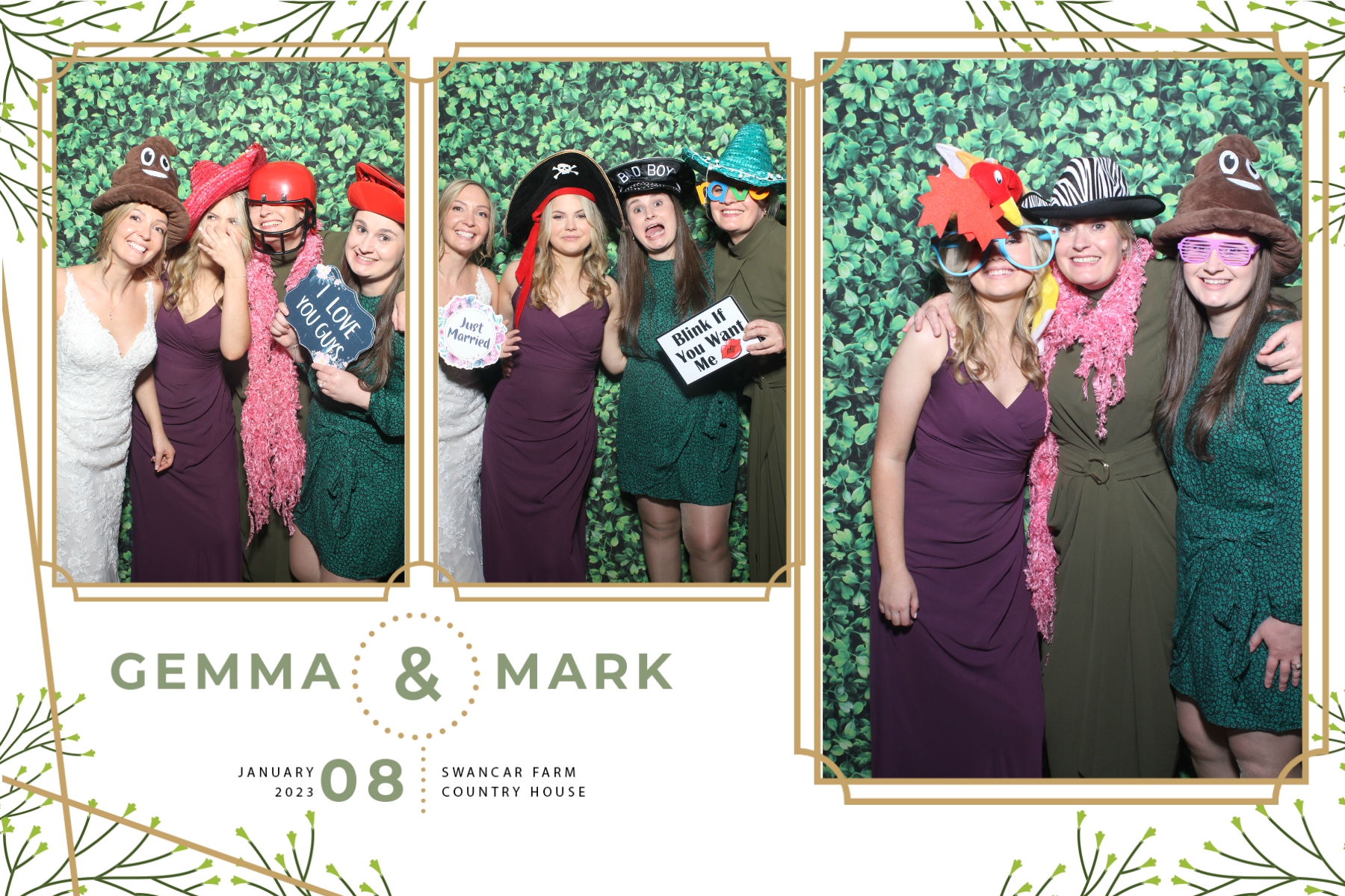 Mark and Gemma | View more photos from the event at gallery.blissbooth.co.uk/u/BlissBooth/Mark-and-Gemma