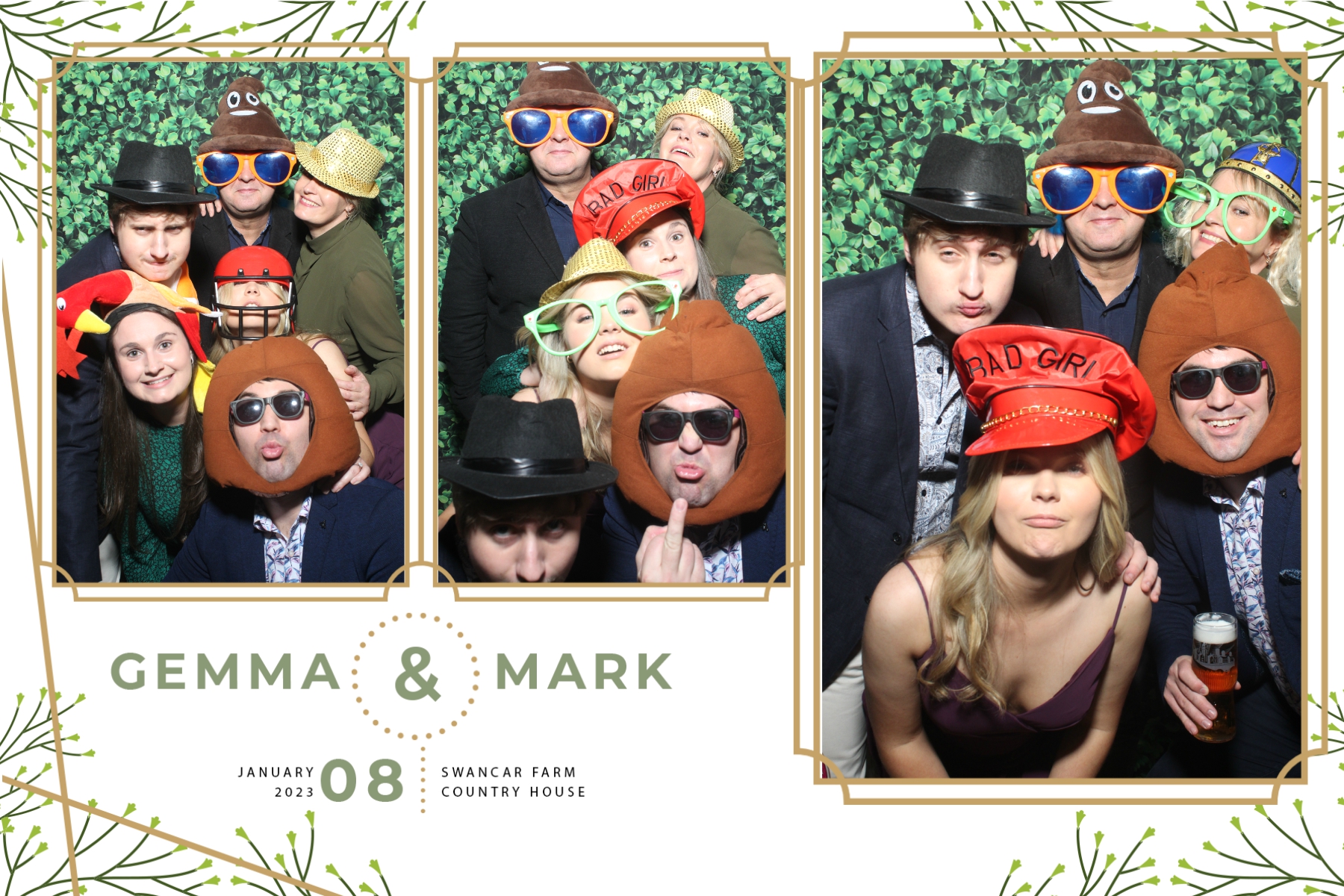 Mark and Gemma | View more photos from the event at gallery.blissbooth.co.uk/u/BlissBooth/Mark-and-Gemma