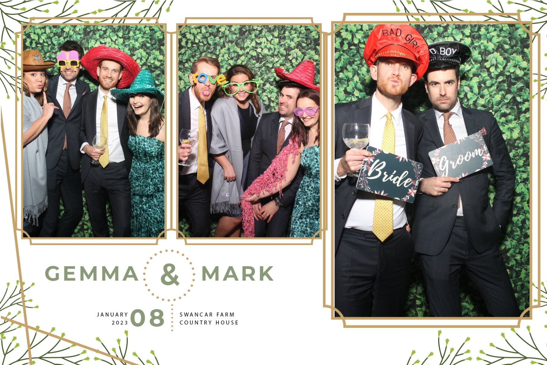 Mark and Gemma | View more photos from the event at gallery.blissbooth.co.uk/u/BlissBooth/Mark-and-Gemma