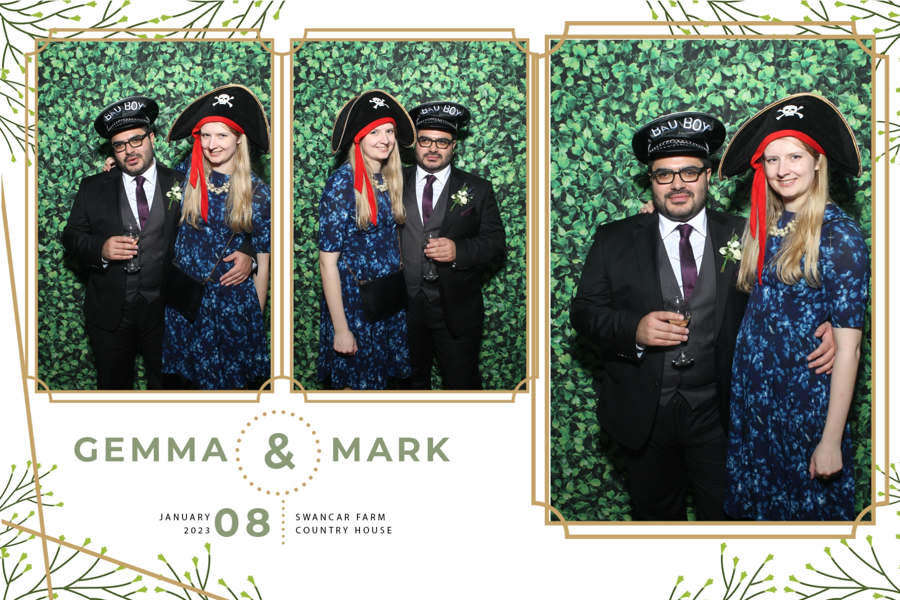Mark and Gemma | View more photos from the event at gallery.blissbooth.co.uk/u/BlissBooth/Mark-and-Gemma
