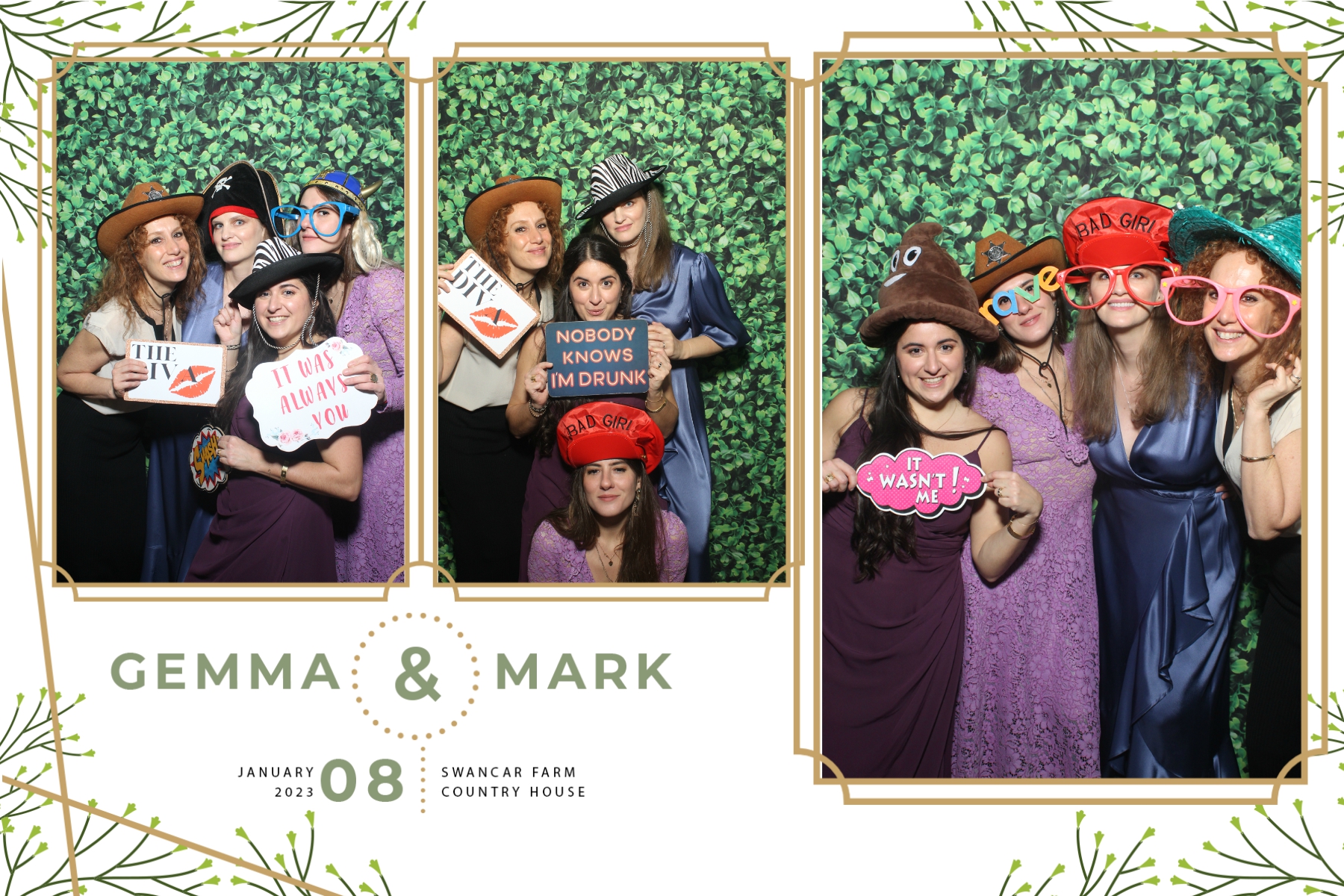Mark and Gemma | View more photos from the event at gallery.blissbooth.co.uk/u/BlissBooth/Mark-and-Gemma