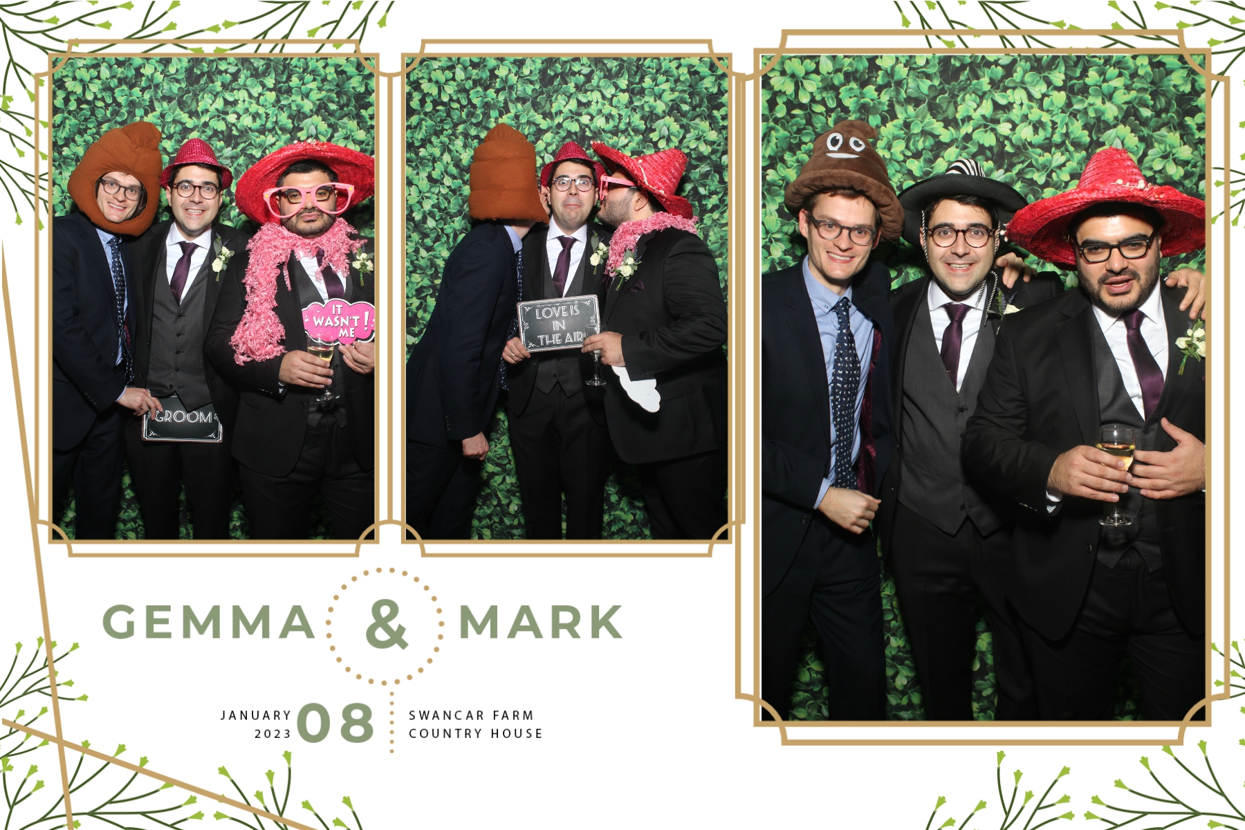 Mark and Gemma | View more photos from the event at gallery.blissbooth.co.uk/u/BlissBooth/Mark-and-Gemma