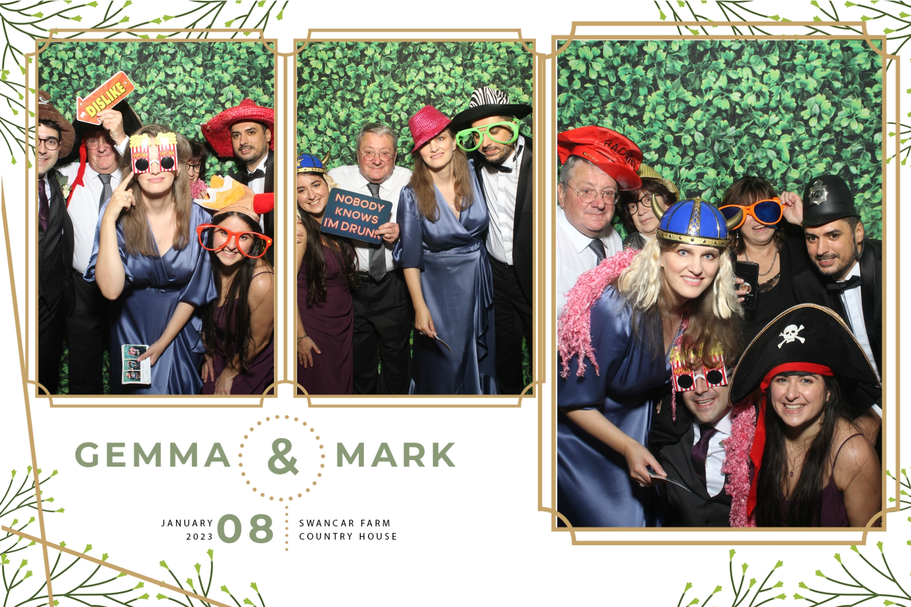 Mark and Gemma | View more photos from the event at gallery.blissbooth.co.uk/u/BlissBooth/Mark-and-Gemma