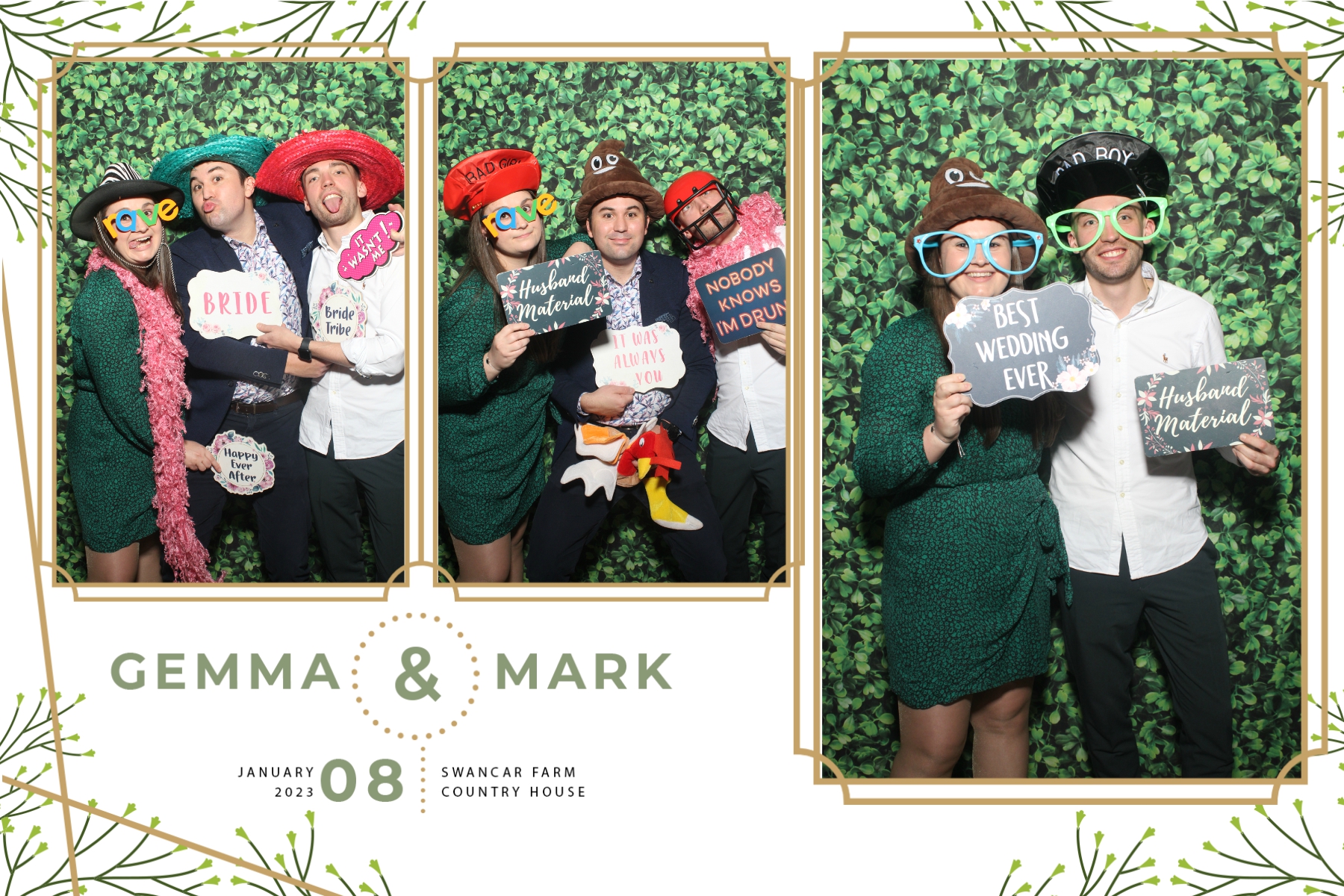 Mark and Gemma | View more photos from the event at gallery.blissbooth.co.uk/u/BlissBooth/Mark-and-Gemma