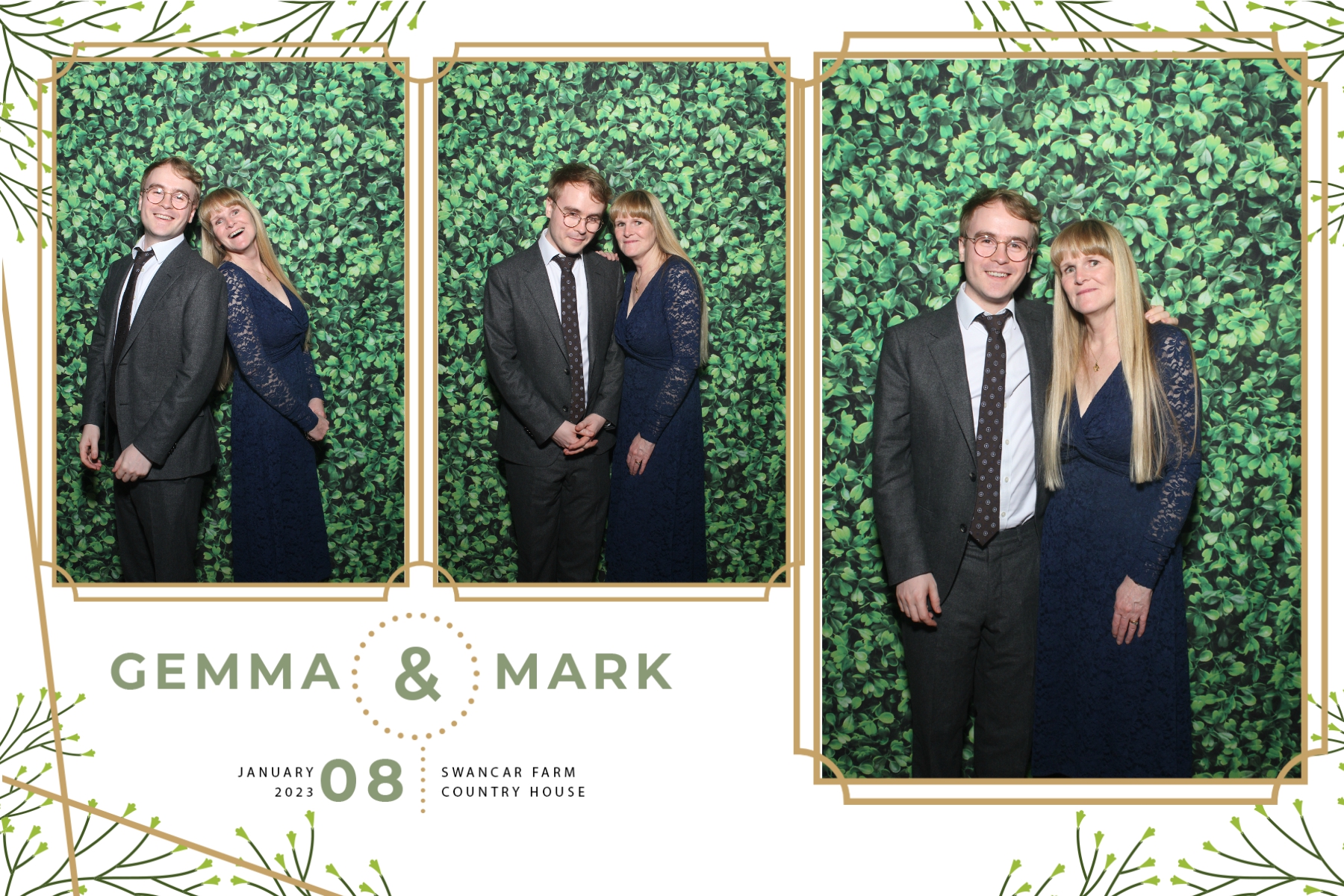 Mark and Gemma | View more photos from the event at gallery.blissbooth.co.uk/u/BlissBooth/Mark-and-Gemma
