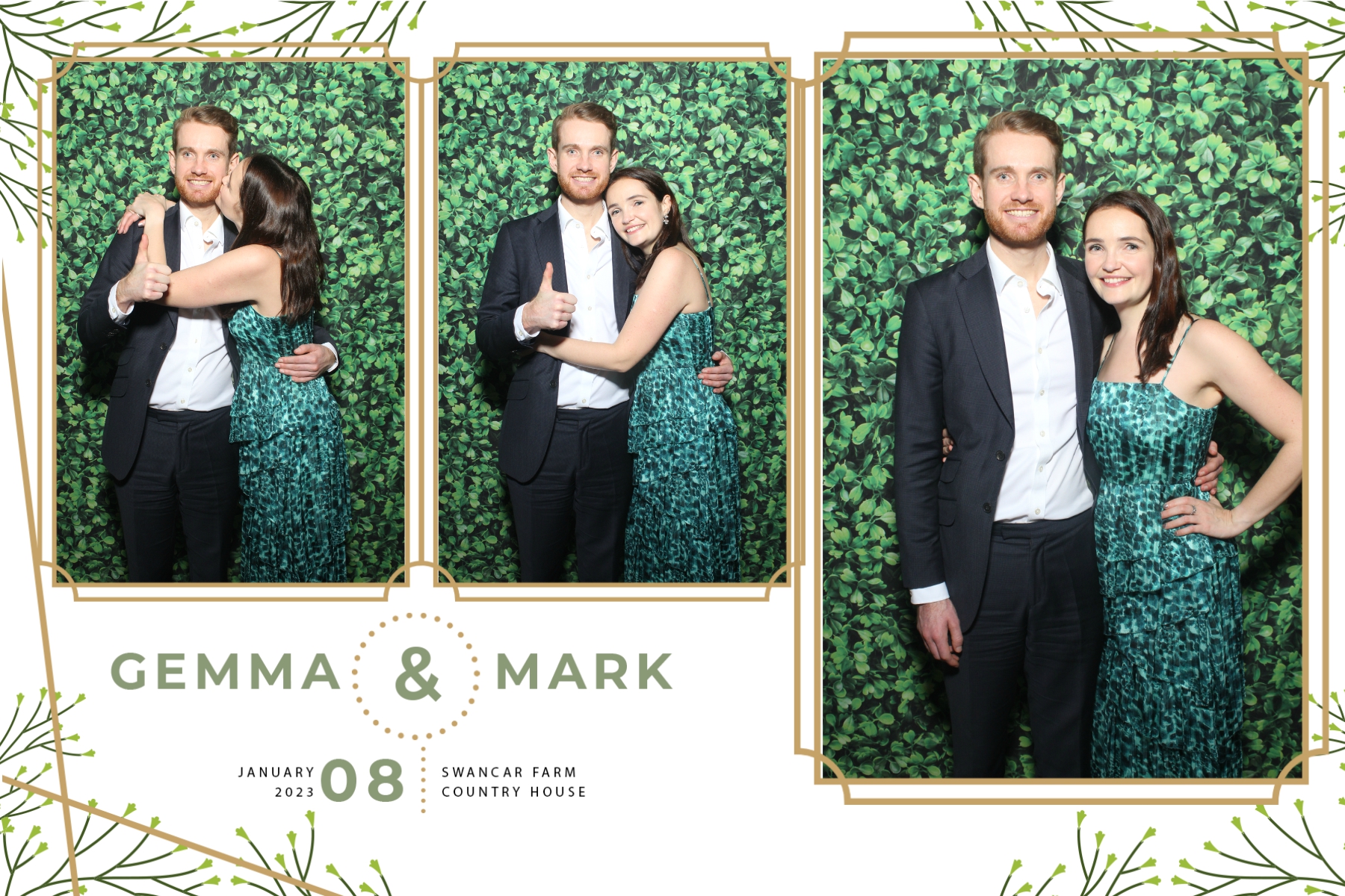 Mark and Gemma | View more photos from the event at gallery.blissbooth.co.uk/u/BlissBooth/Mark-and-Gemma