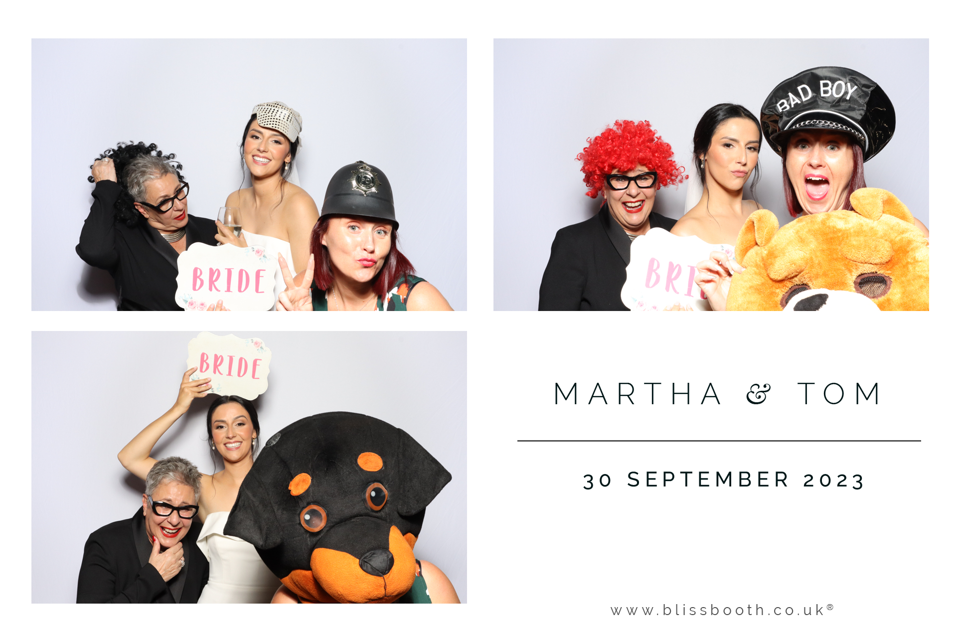 Martha and Tom | View more photos from the event at gallery.blissbooth.co.uk/u/BlissBooth/Martha-and-Tom
