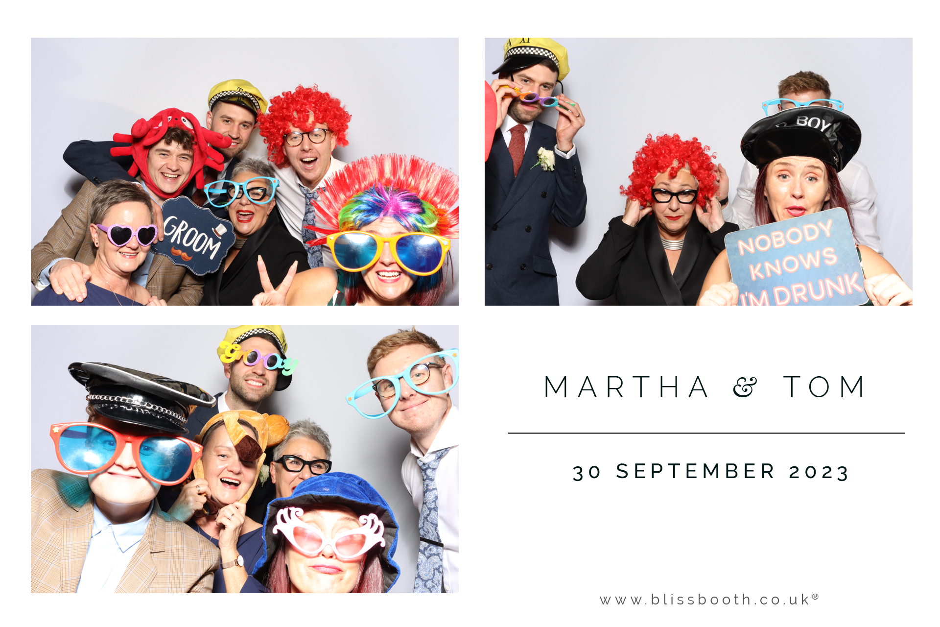 Martha and Tom | View more photos from the event at gallery.blissbooth.co.uk/u/BlissBooth/Martha-and-Tom