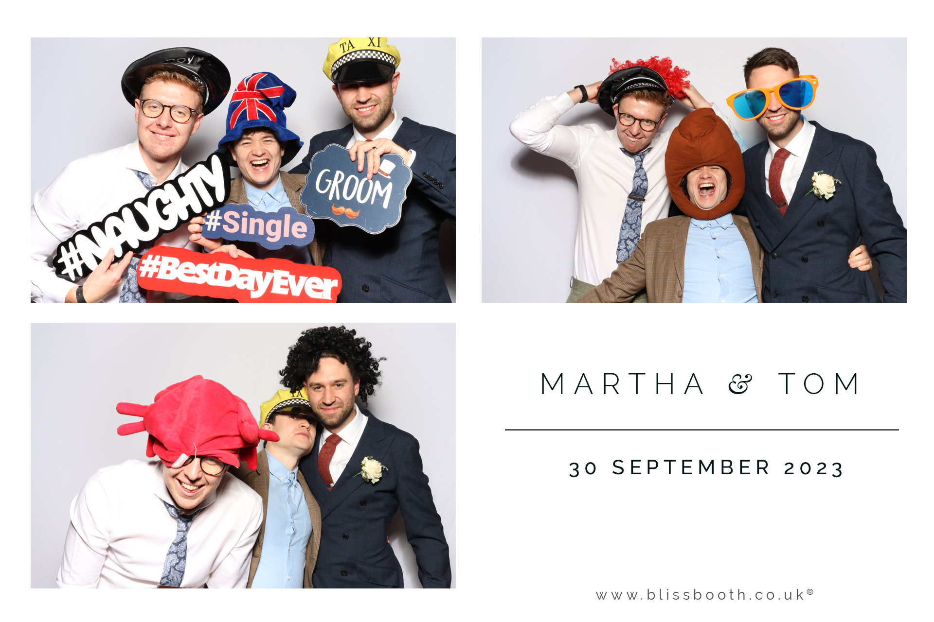Martha and Tom | View more photos from the event at gallery.blissbooth.co.uk/u/BlissBooth/Martha-and-Tom