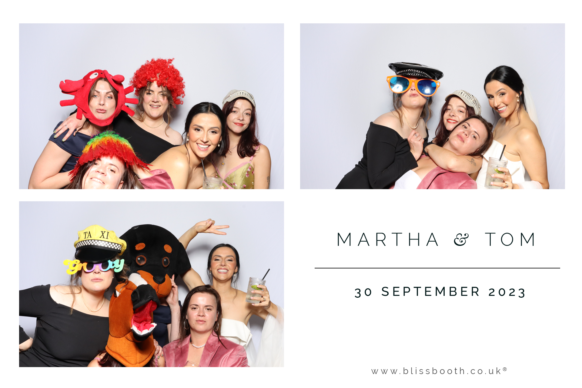 Martha and Tom | View more photos from the event at gallery.blissbooth.co.uk/u/BlissBooth/Martha-and-Tom