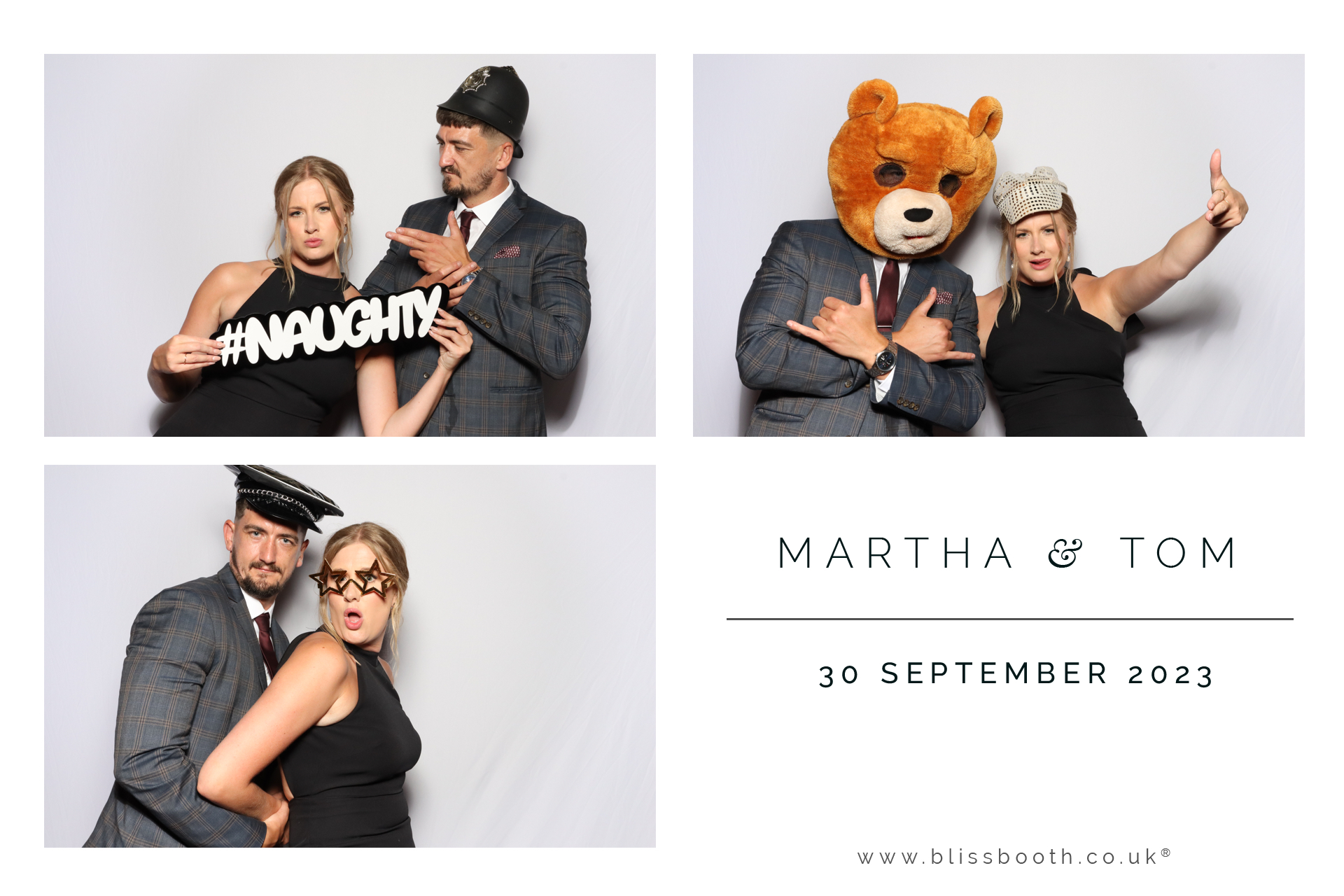 Martha and Tom | View more photos from the event at gallery.blissbooth.co.uk/u/BlissBooth/Martha-and-Tom