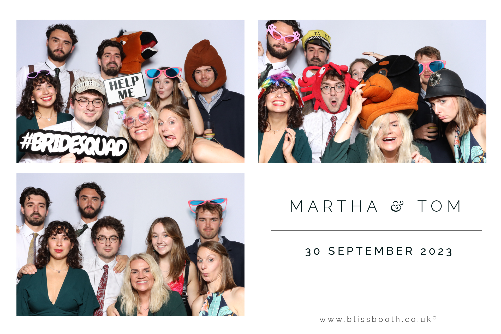 Martha and Tom | View more photos from the event at gallery.blissbooth.co.uk/u/BlissBooth/Martha-and-Tom