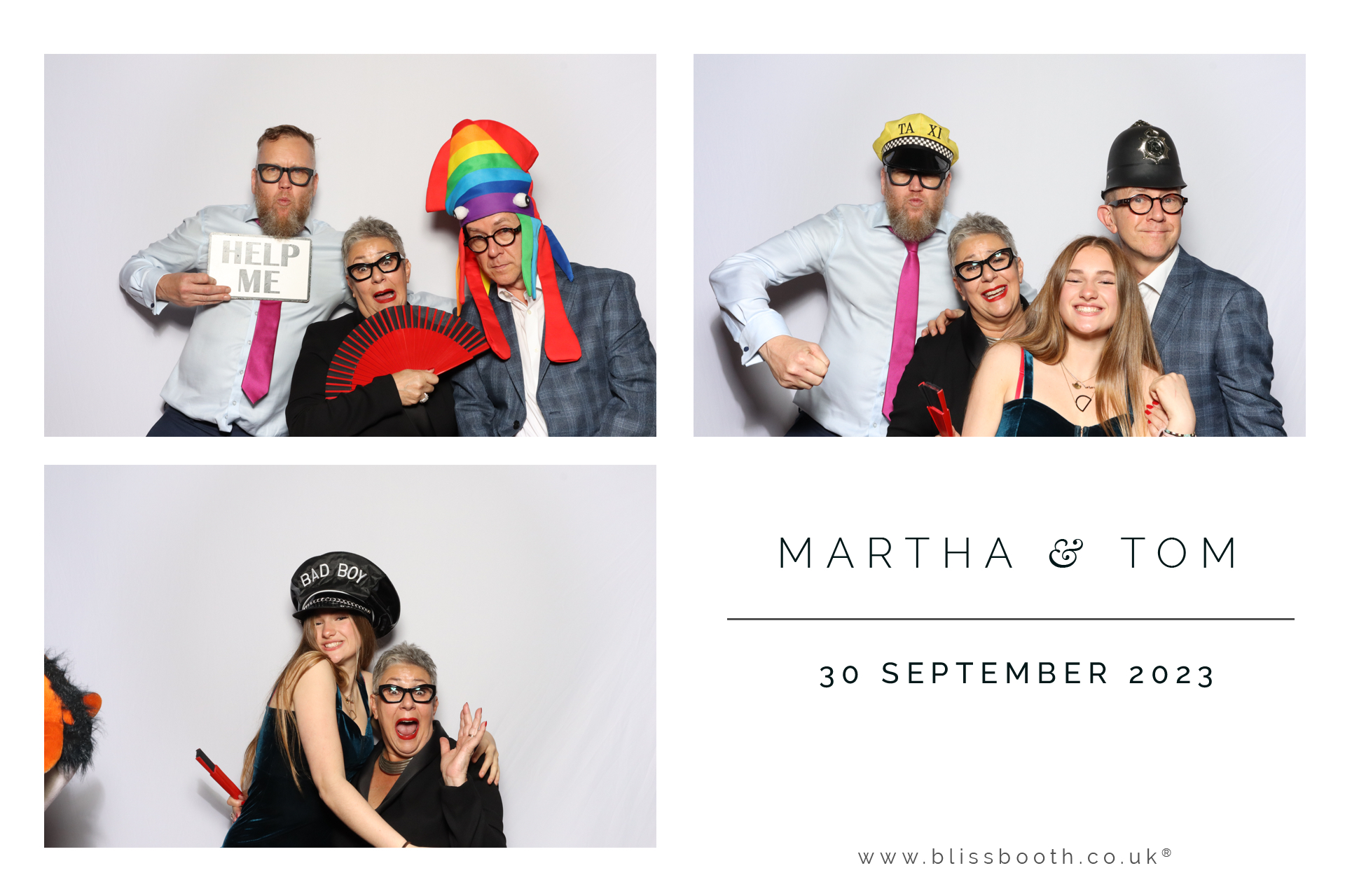 Martha and Tom | View more photos from the event at gallery.blissbooth.co.uk/u/BlissBooth/Martha-and-Tom