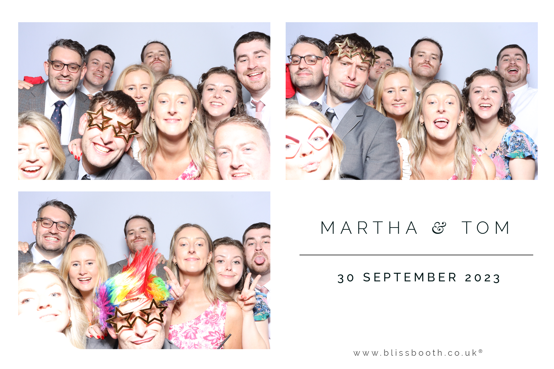 Martha and Tom | View more photos from the event at gallery.blissbooth.co.uk/u/BlissBooth/Martha-and-Tom
