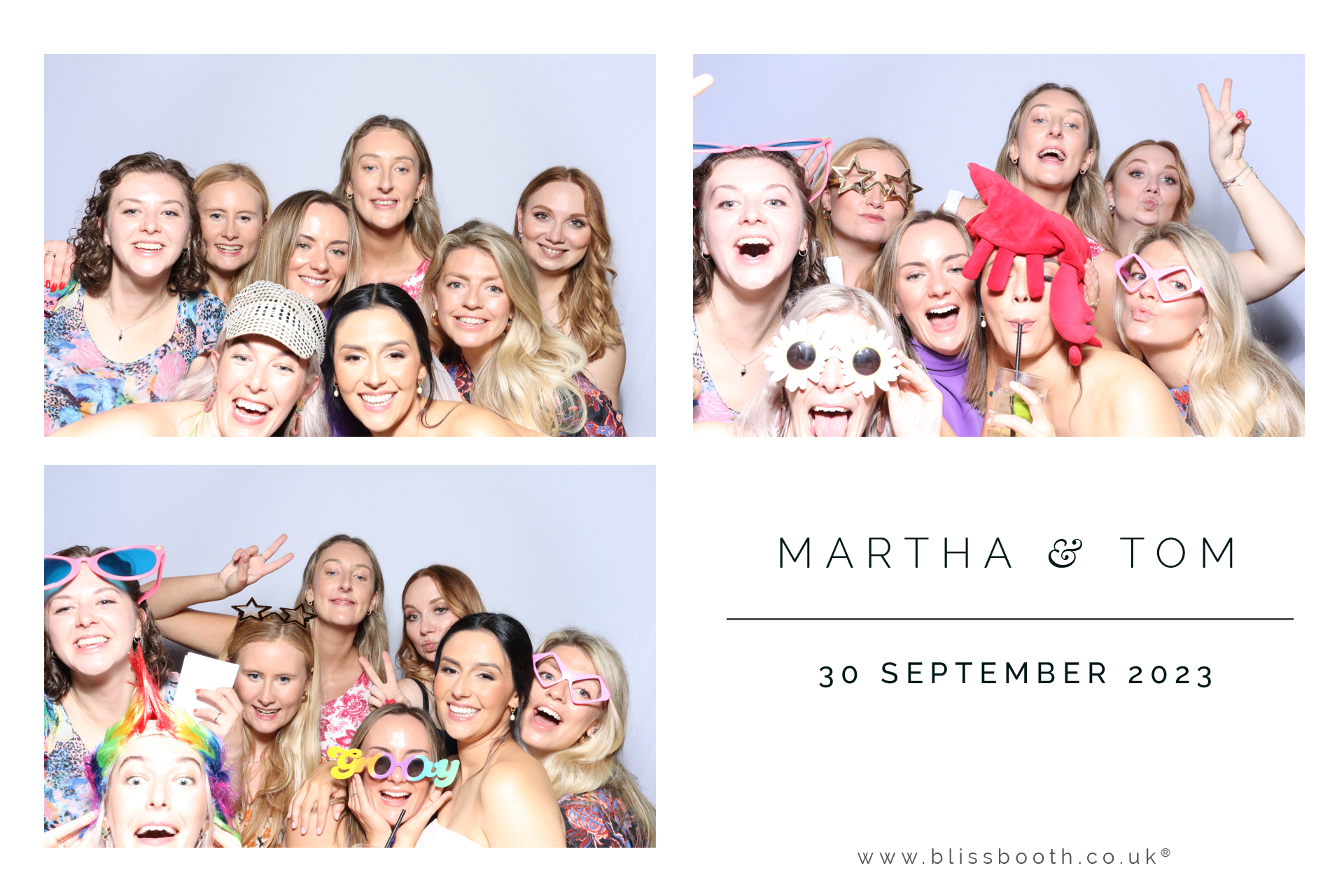 Martha and Tom | View more photos from the event at gallery.blissbooth.co.uk/u/BlissBooth/Martha-and-Tom
