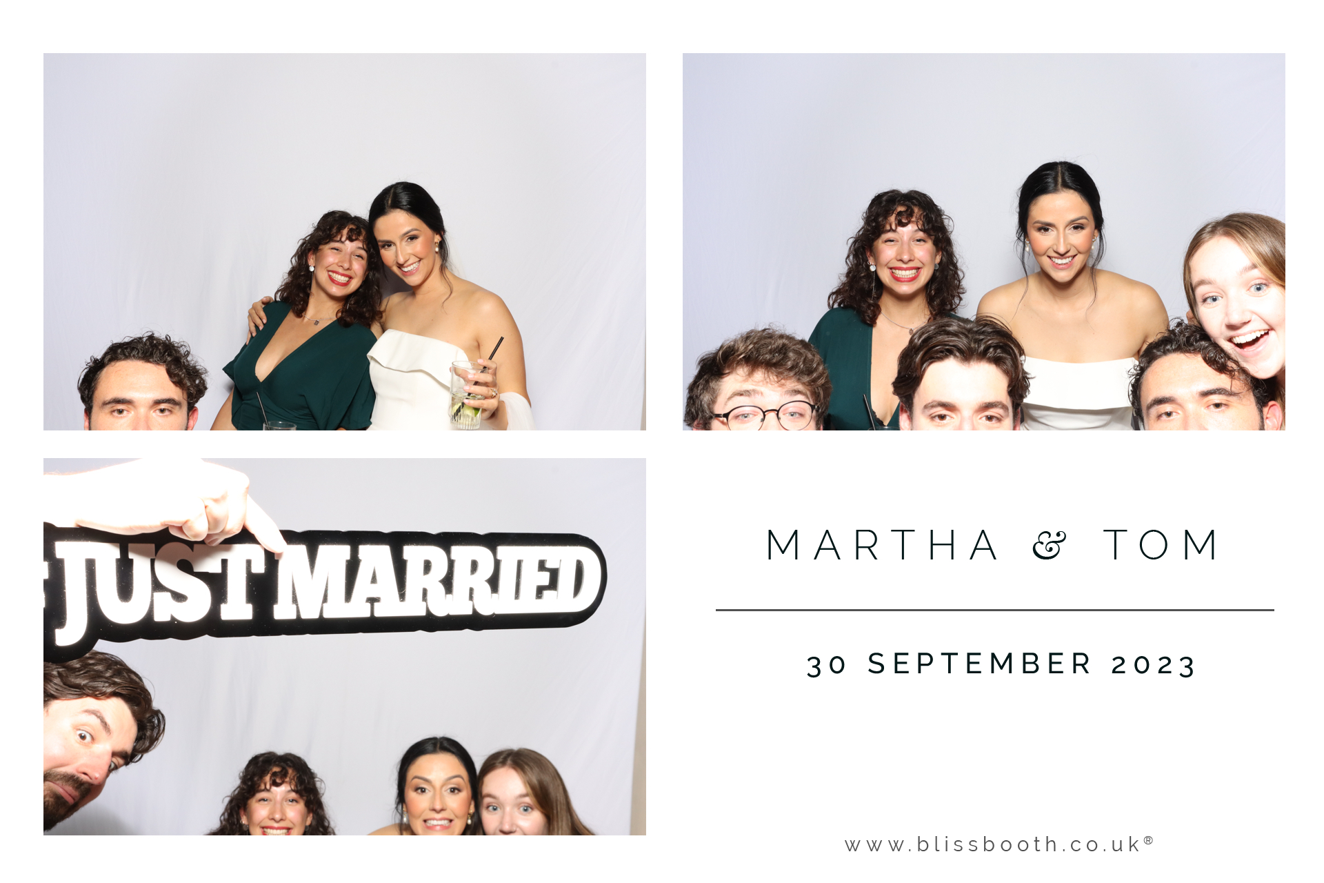 Martha and Tom | View more photos from the event at gallery.blissbooth.co.uk/u/BlissBooth/Martha-and-Tom